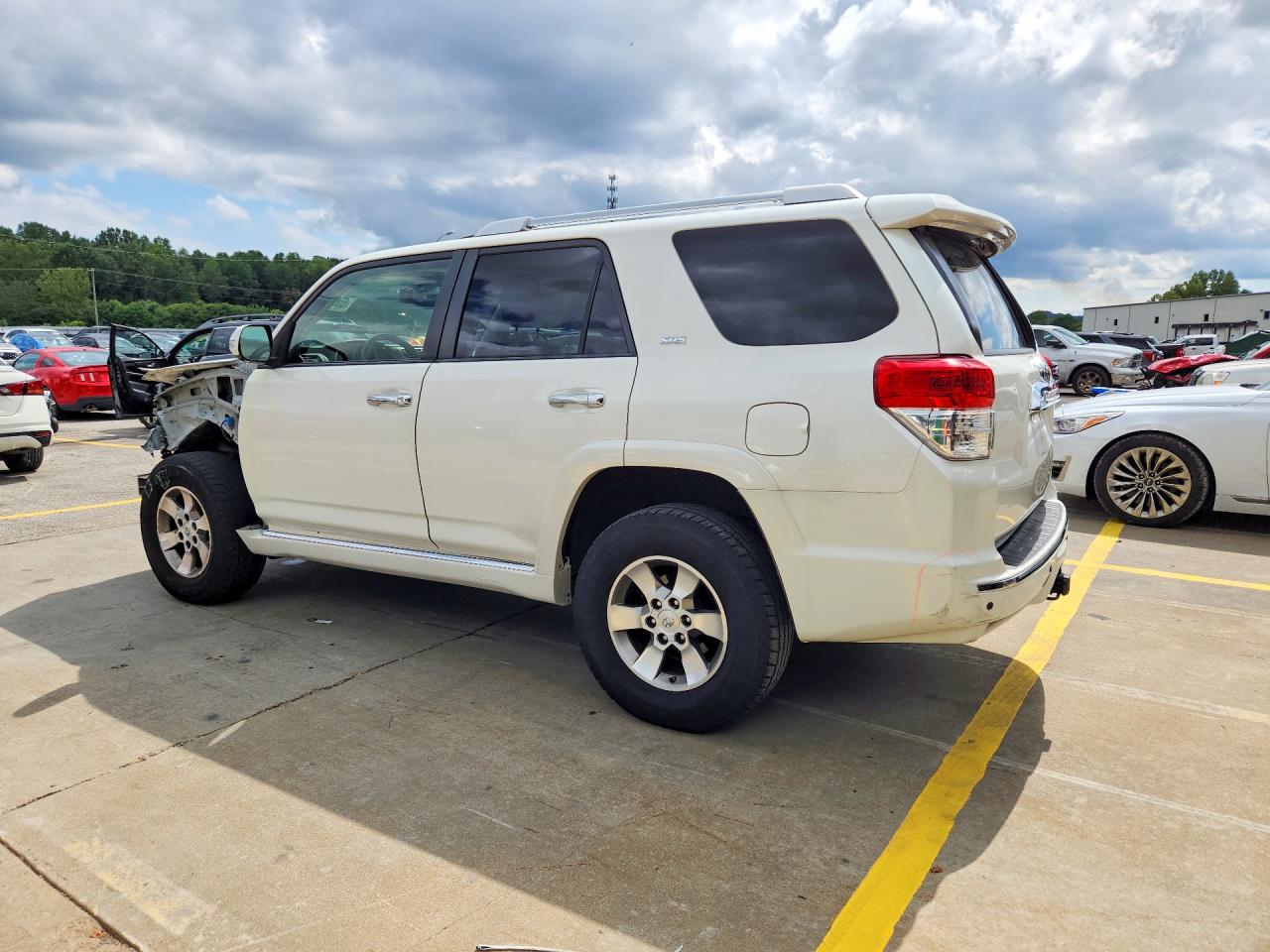2012 Toyota 4runner Sr5 White vin: JTEBU5JR2C5092819