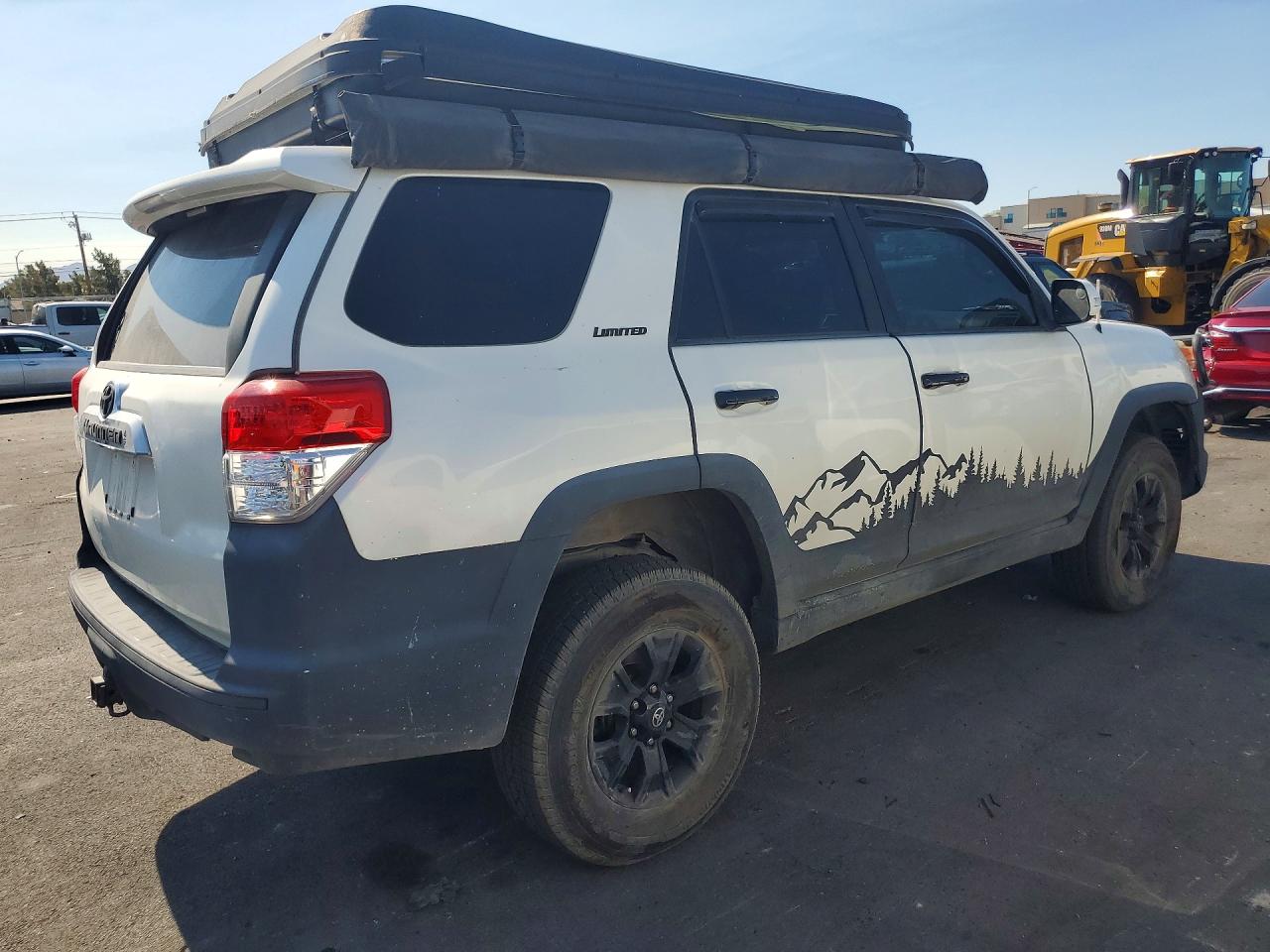 2012 Toyota 4runner Limited White vin: JTEBU5JR2C5104225