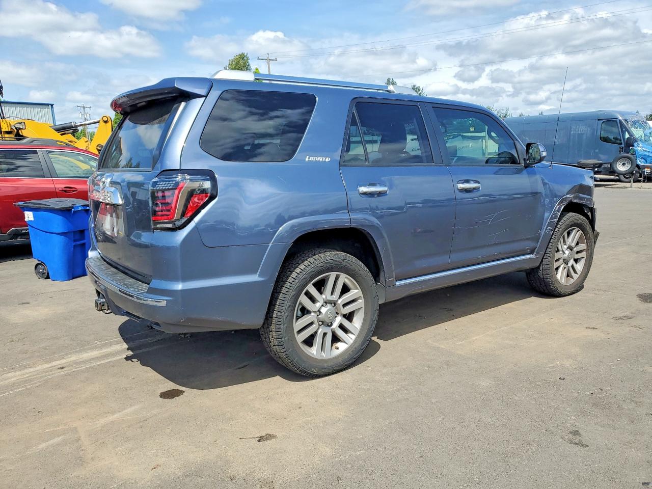 2012 Toyota 4runner Limited Синий vin: JTEBU5JR2C5106847