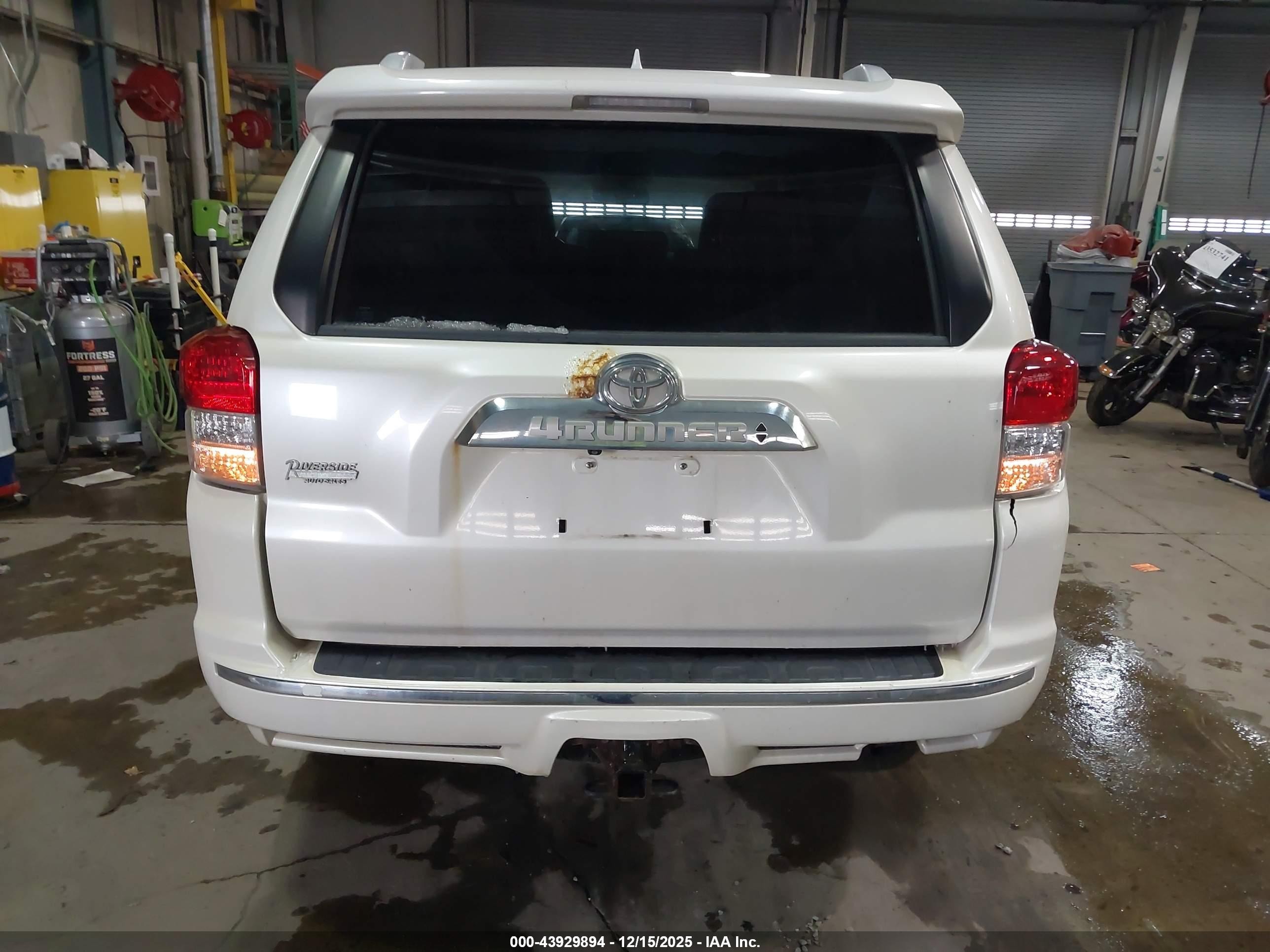 2012 Toyota 4runner Limited Белый vin: JTEBU5JR2C5109246