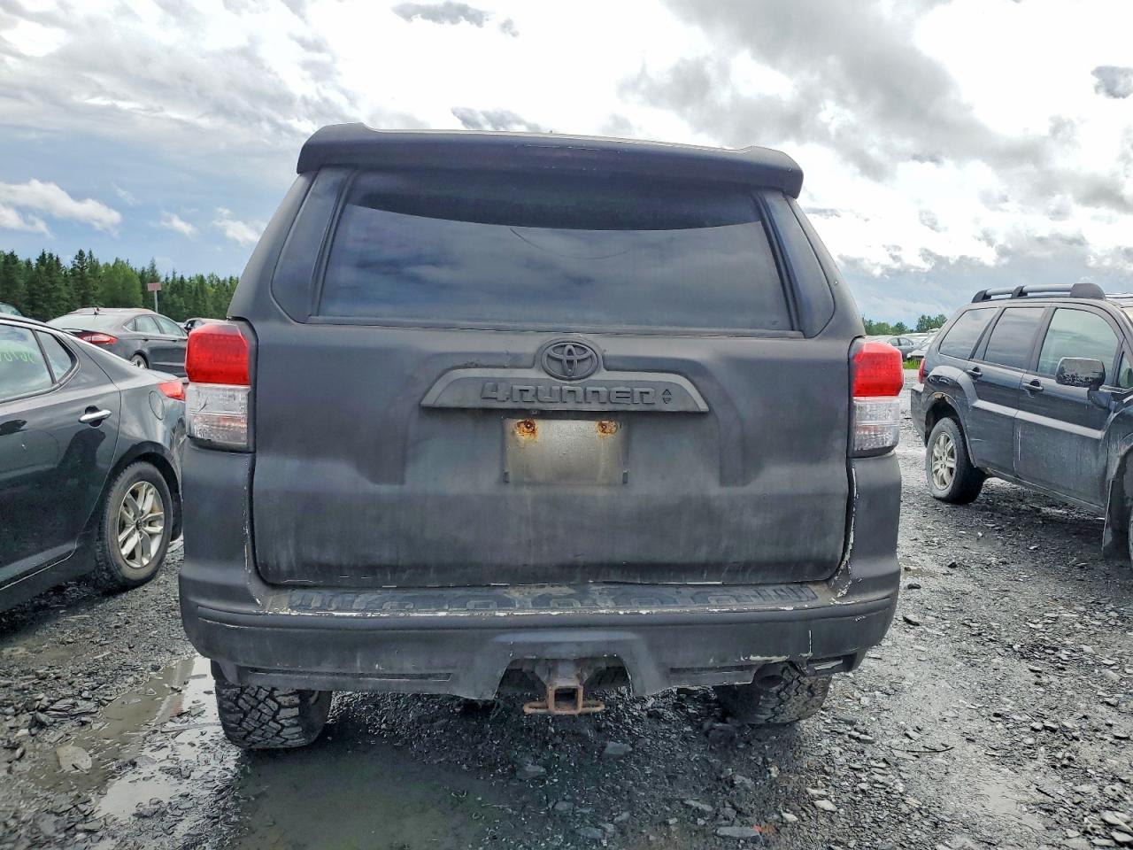 2013 Toyota 4runner Sr5 White vin: JTEBU5JR2D5120538