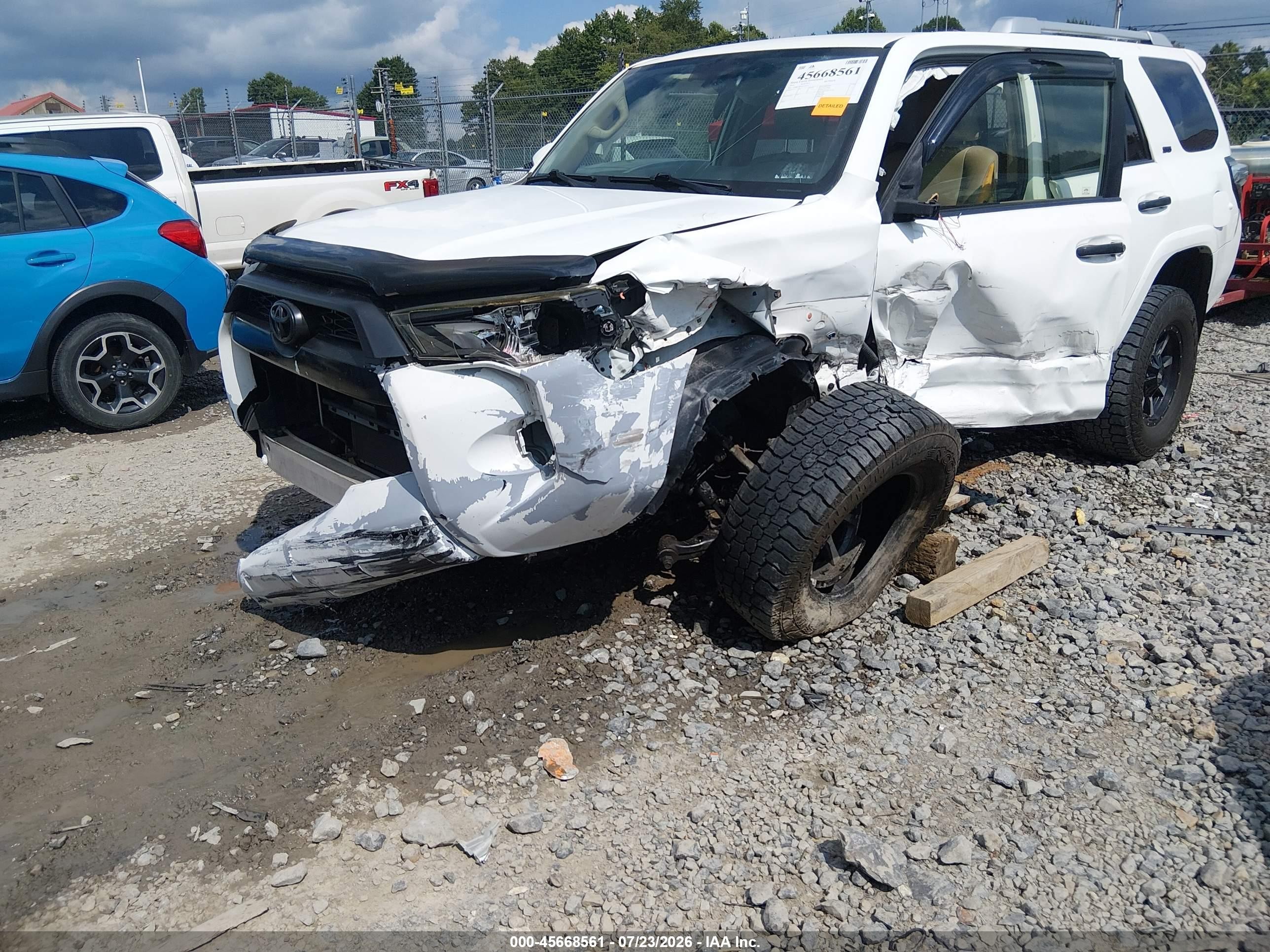 2014 Toyota 4runner Sr5 Premium Белый vin: JTEBU5JR2E5165111