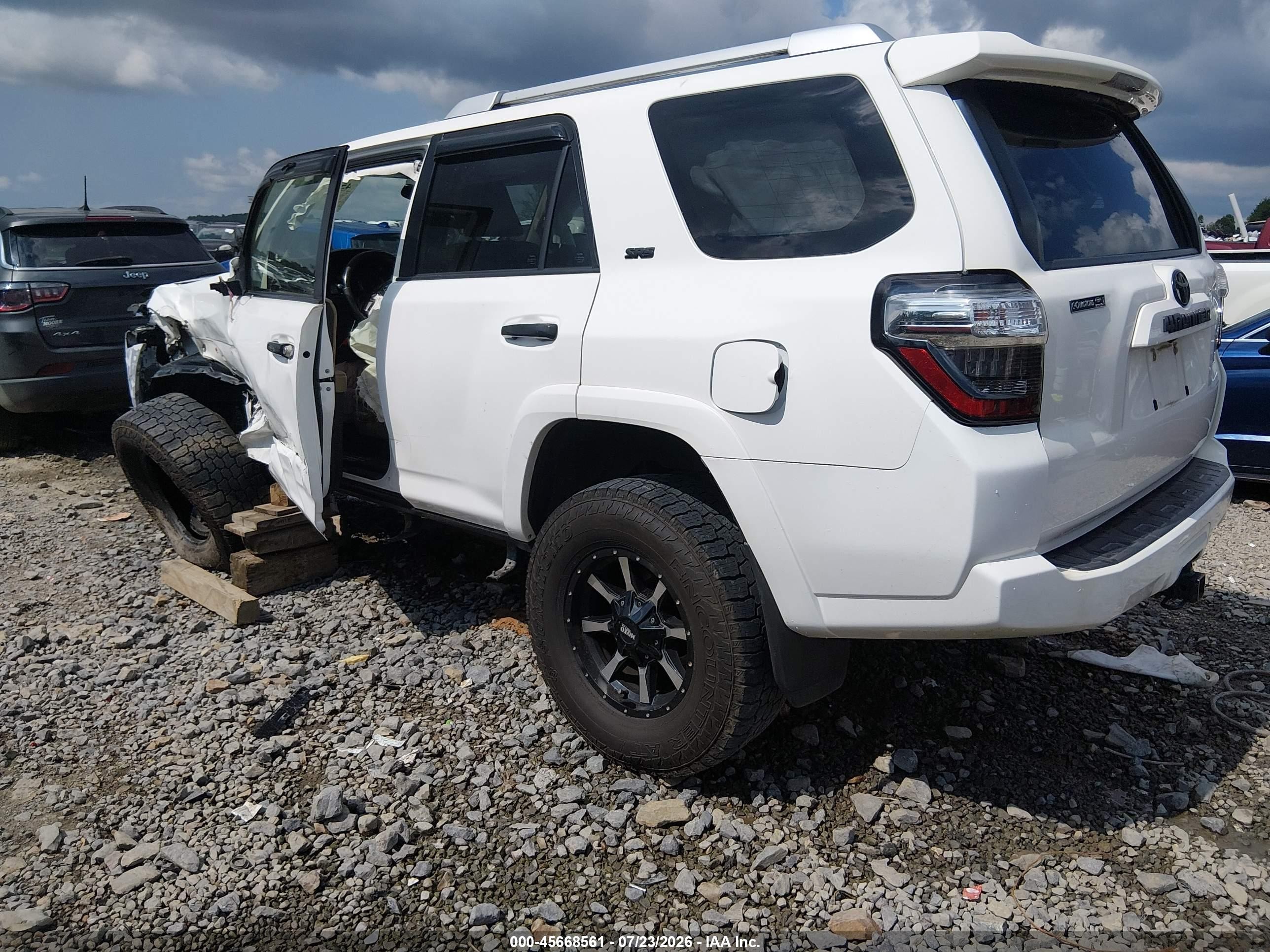 2014 Toyota 4runner Sr5 Premium Белый vin: JTEBU5JR2E5165111