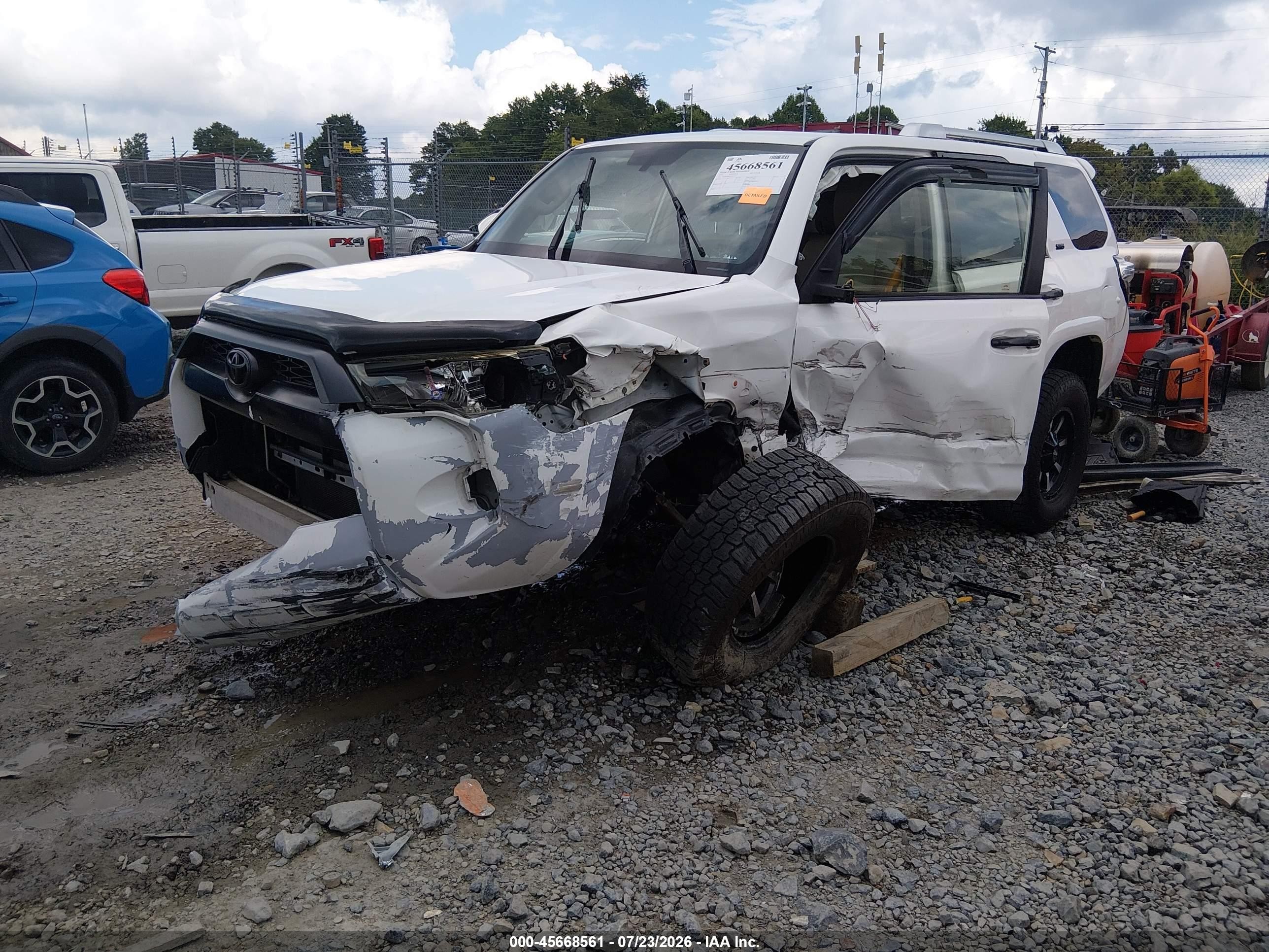 2014 Toyota 4runner Sr5 Premium Белый vin: JTEBU5JR2E5165111