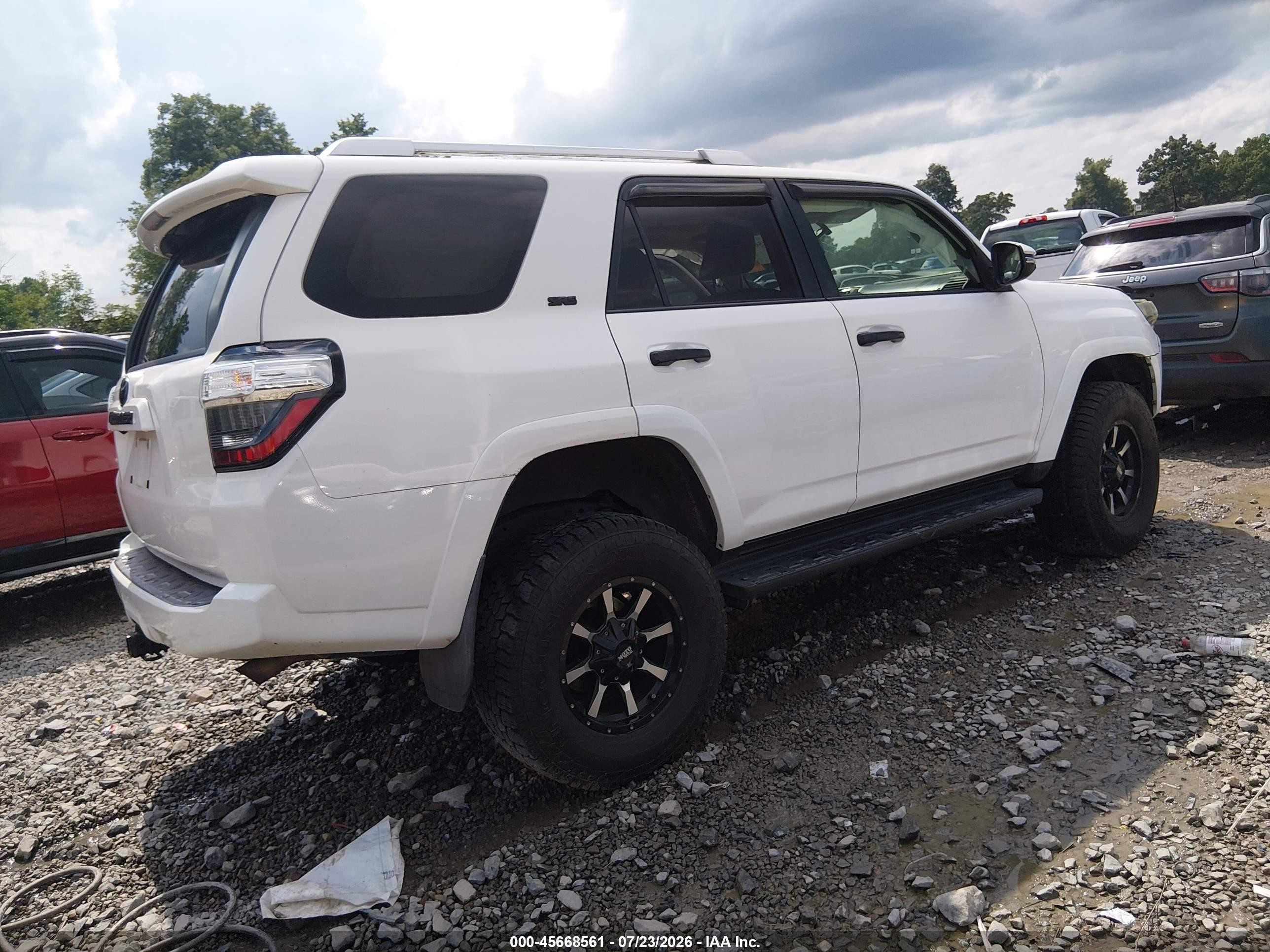 2014 Toyota 4runner Sr5 Premium Белый vin: JTEBU5JR2E5165111