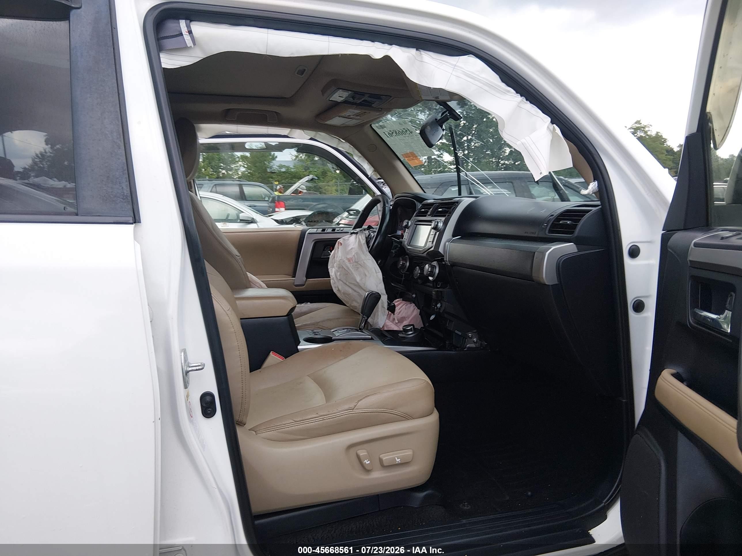 2014 Toyota 4runner Sr5 Premium Белый vin: JTEBU5JR2E5165111