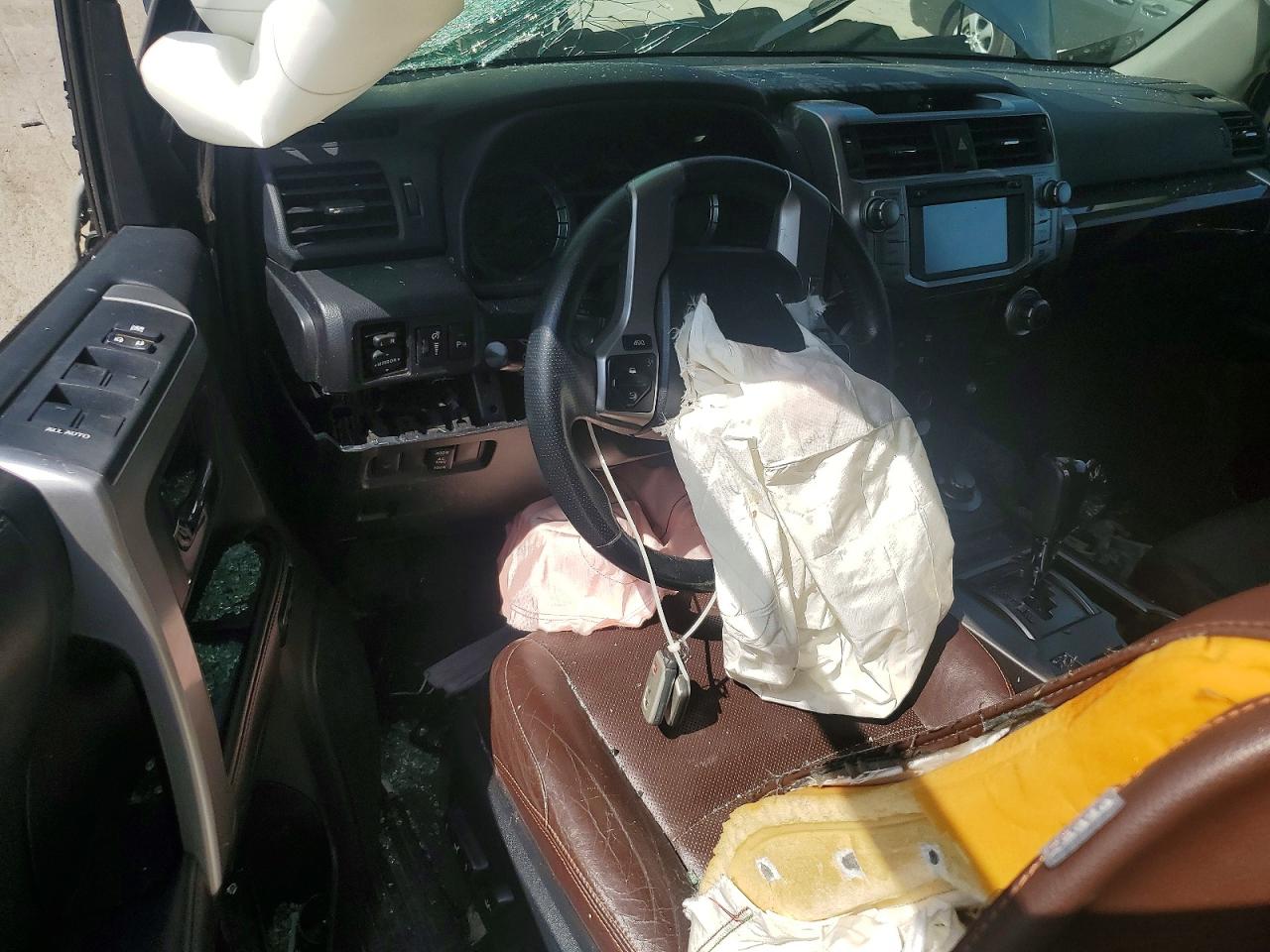 2014 Toyota 4runner Limited Серый vin: JTEBU5JR2E5166100