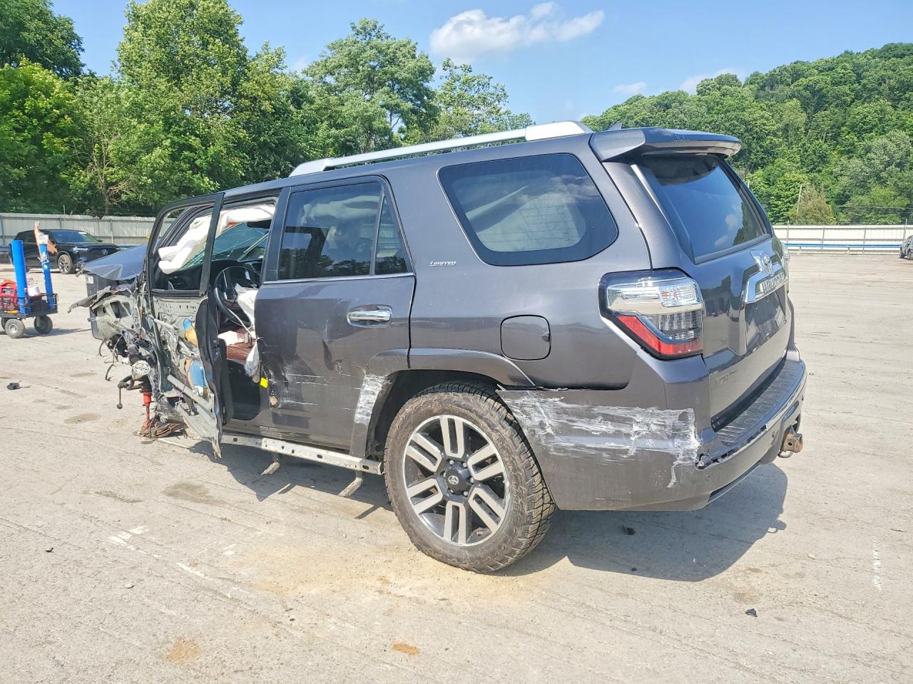 2014 Toyota 4runner Limited Серый vin: JTEBU5JR2E5166100