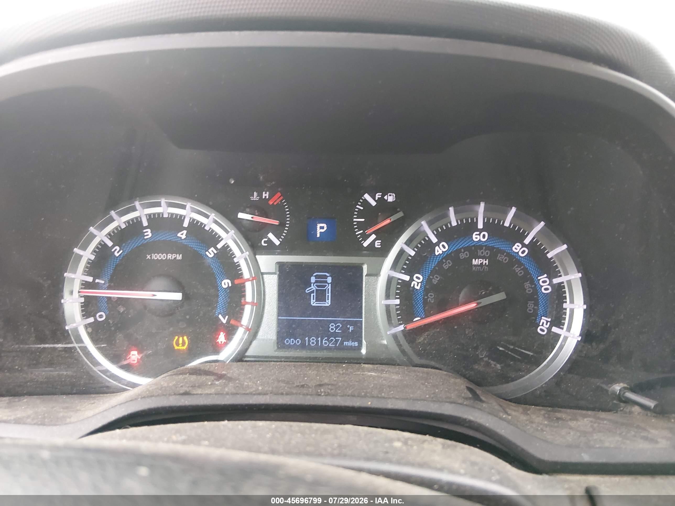 2014 Toyota 4runner Trail Premium Серый vin: JTEBU5JR2E5176402