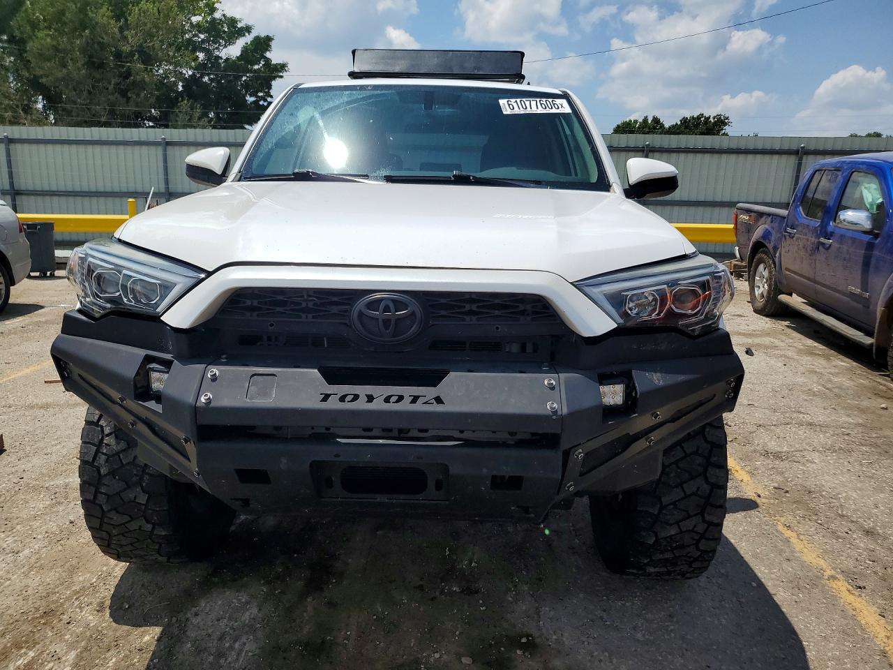 2014 Toyota 4runner Sr5 Белый vin: JTEBU5JR2E5177517