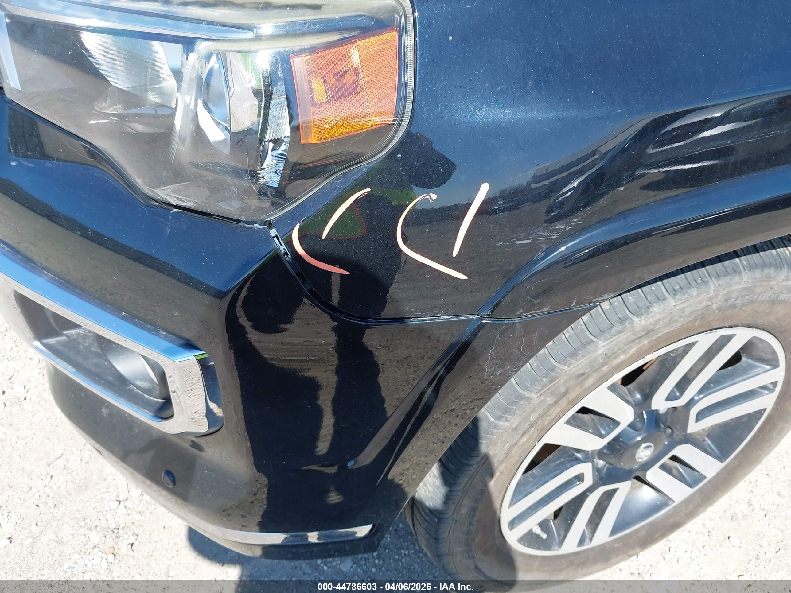2014 Toyota 4runner Limited Black vin: JTEBU5JR2E5198660