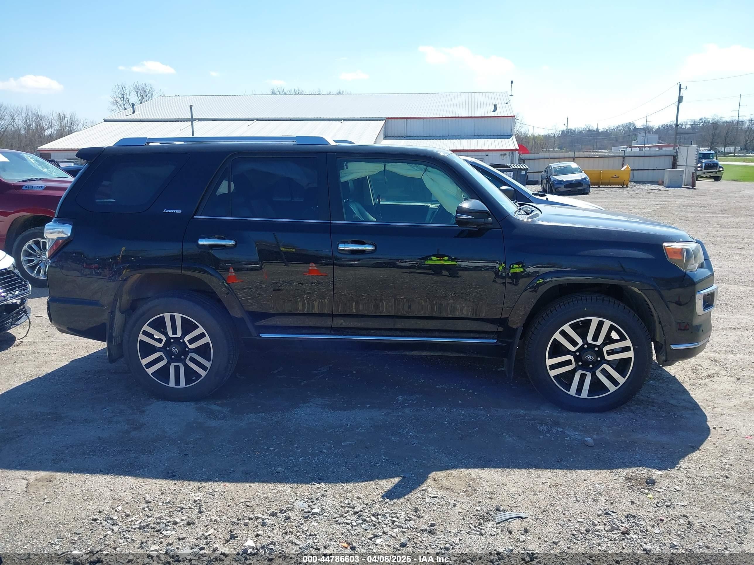2014 Toyota 4runner Limited Black vin: JTEBU5JR2E5198660