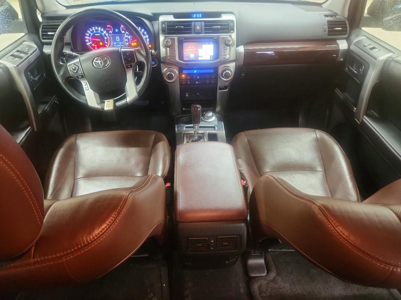 2015 Toyota 4runner Limited Black vin: JTEBU5JR2F5204300