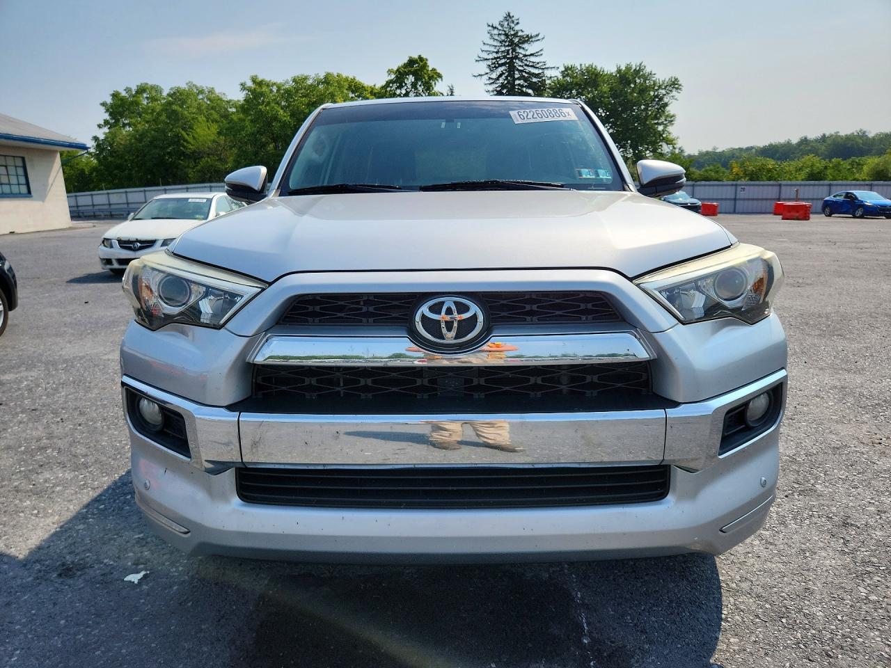 2015 Toyota 4runner Limited Silver vin: JTEBU5JR2F5204894