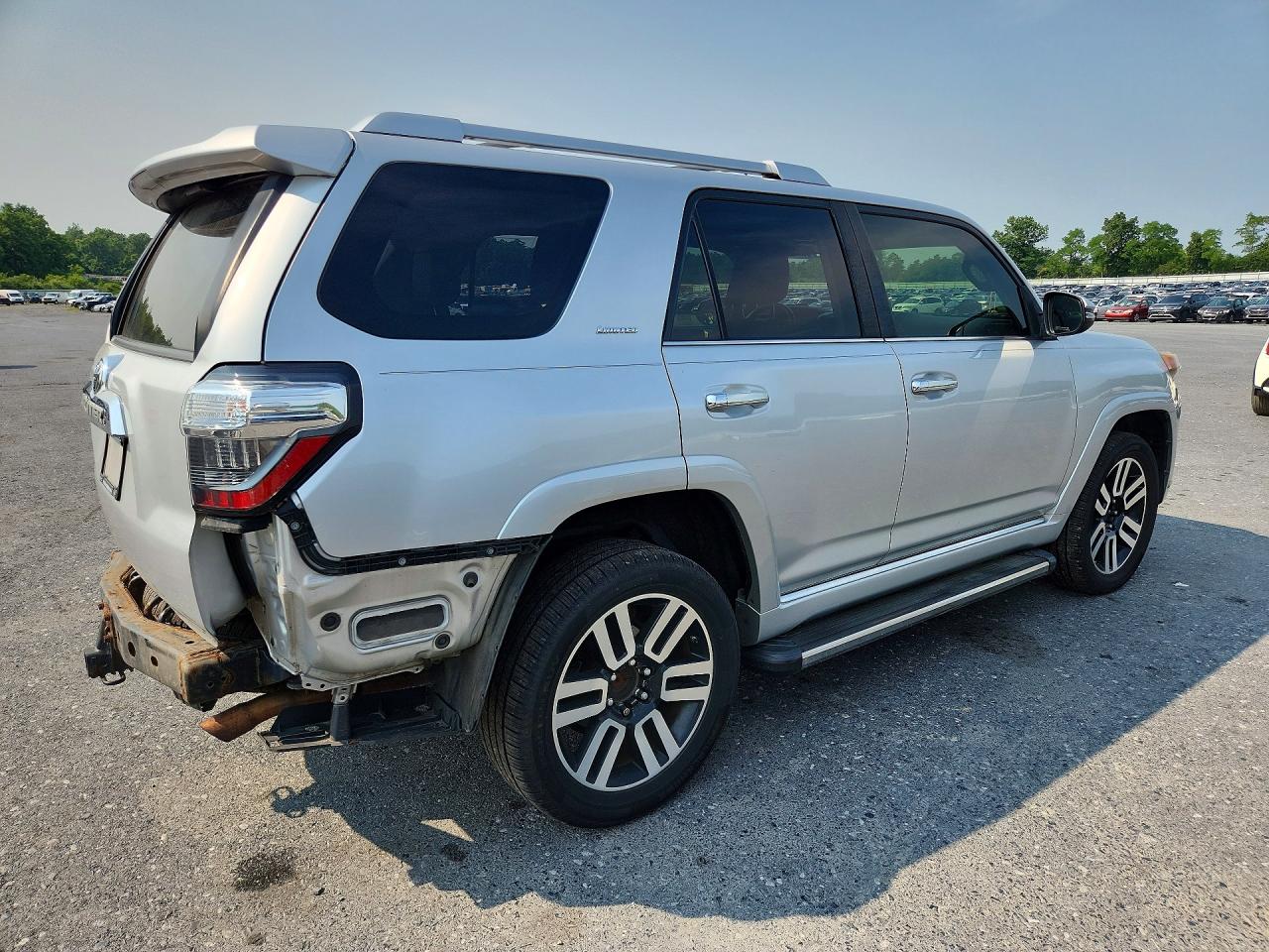 2015 Toyota 4runner Limited Silver vin: JTEBU5JR2F5204894
