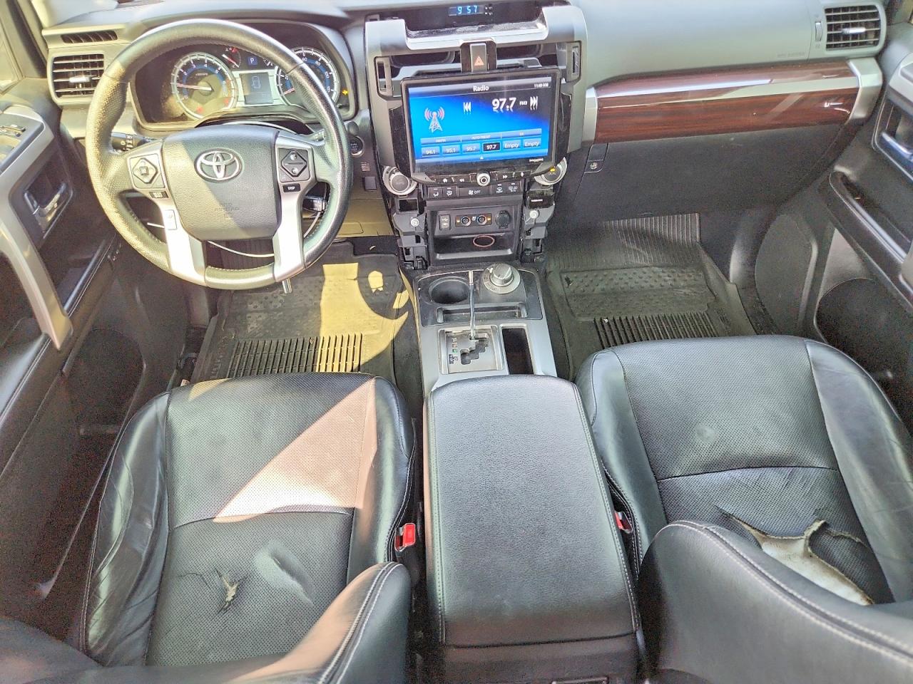 2015 Toyota 4runner Limited Silver vin: JTEBU5JR2F5204894