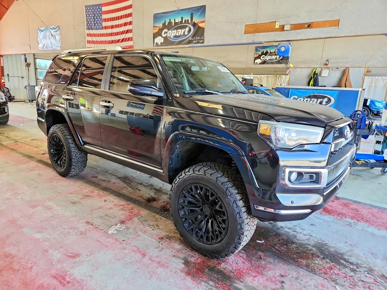 2015 Toyota 4runner Limited Black vin: JTEBU5JR2F5207455