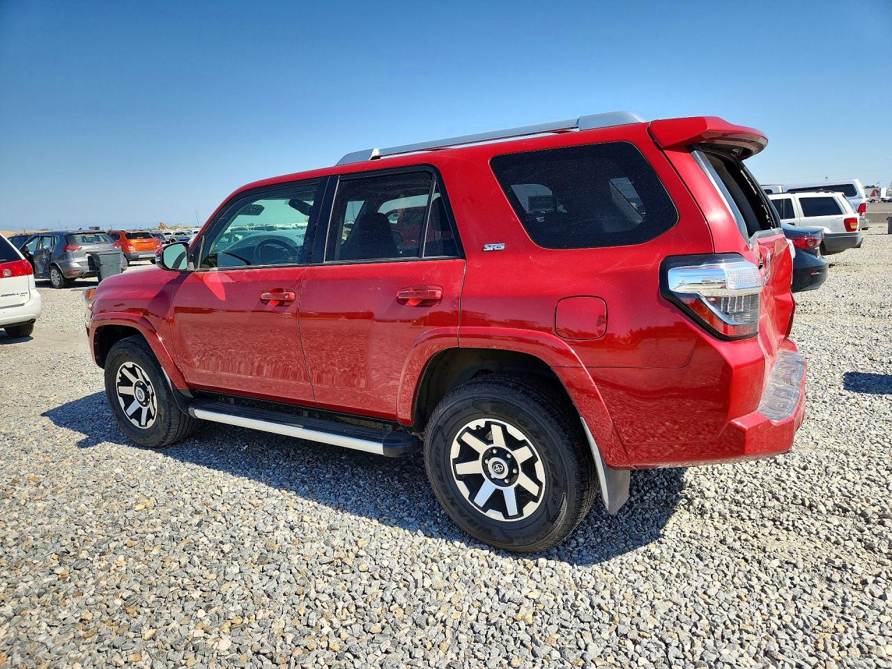 2015 Toyota 4runner Sr5 Premium Red vin: JTEBU5JR2F5229410