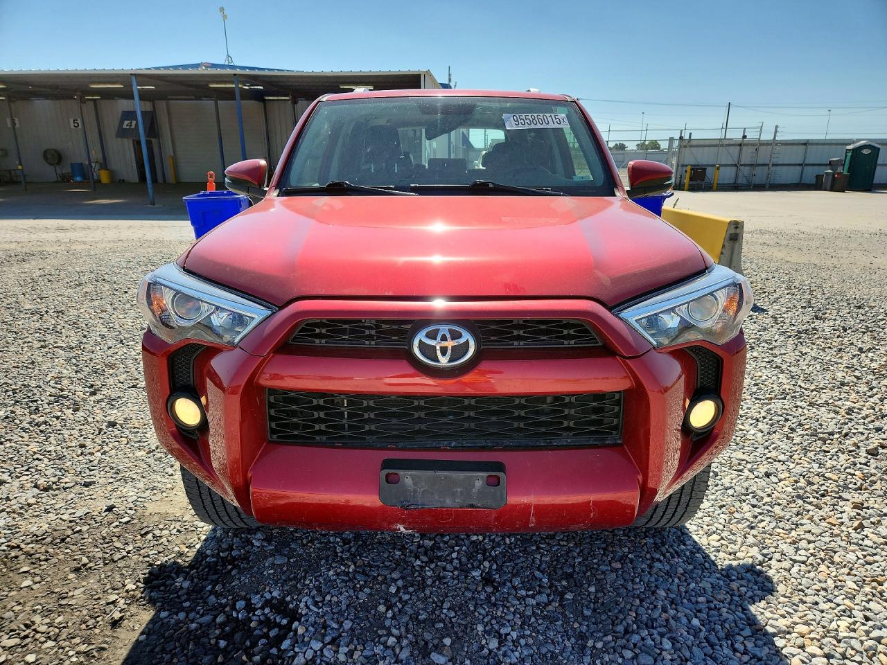 2015 Toyota 4runner Sr5 Premium Red vin: JTEBU5JR2F5229410