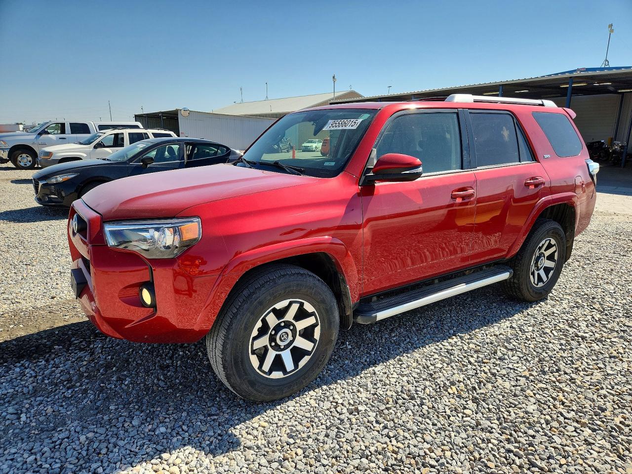 2015 Toyota 4runner Sr5 Premium Red vin: JTEBU5JR2F5229410