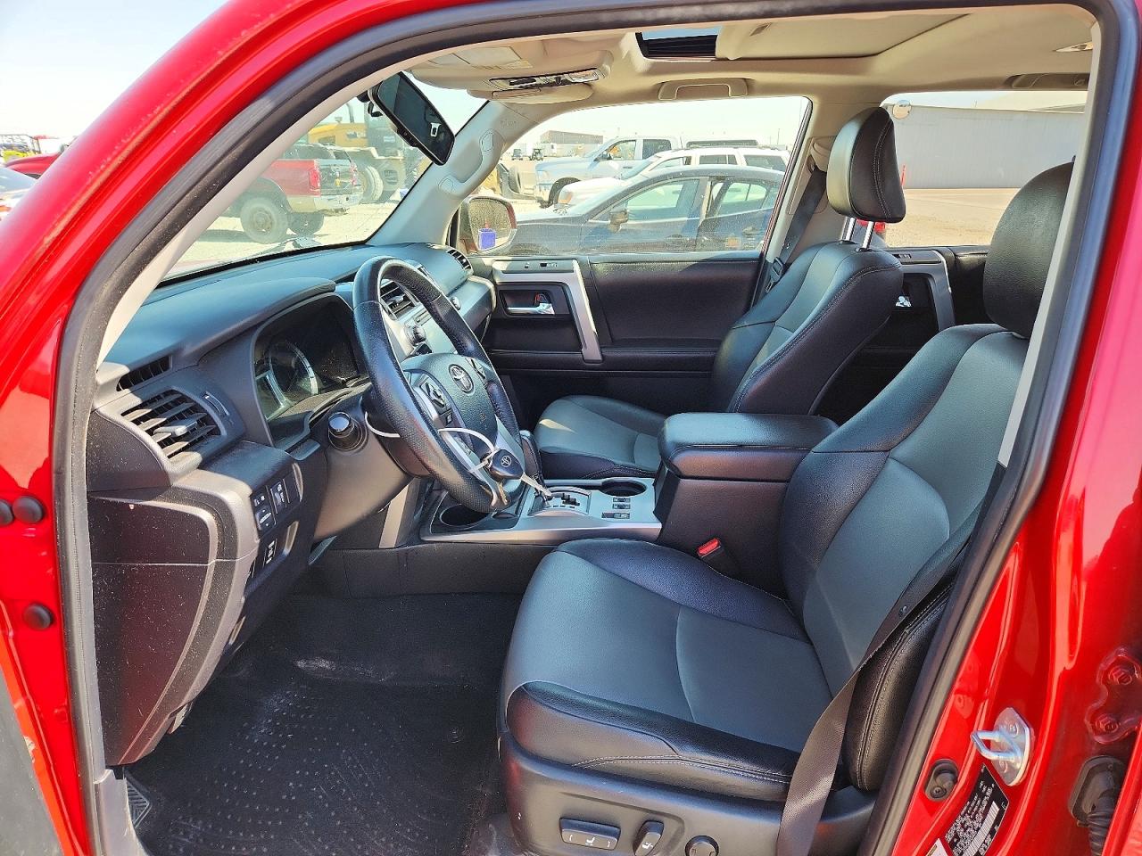2015 Toyota 4runner Sr5 Premium Red vin: JTEBU5JR2F5229410