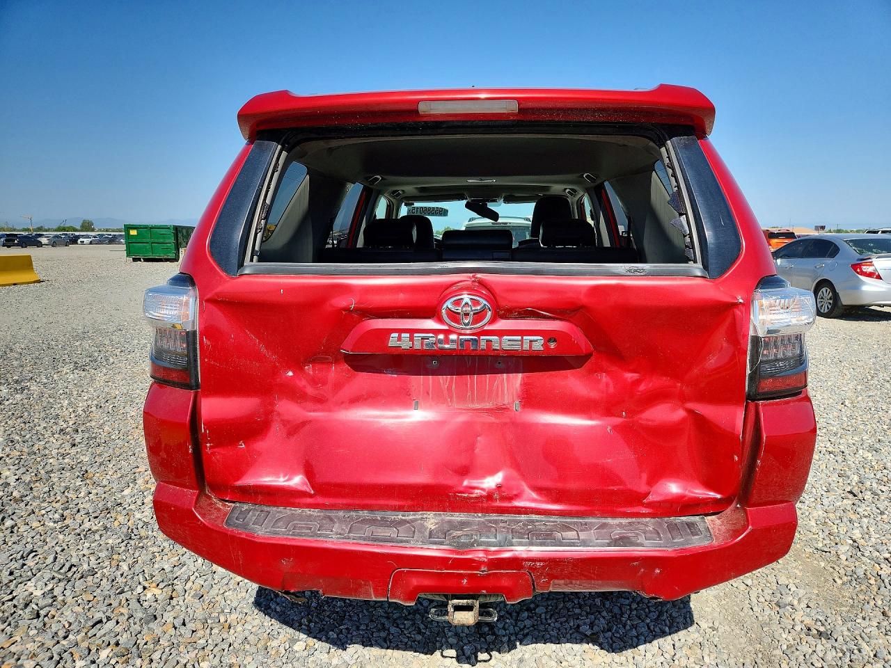 2015 Toyota 4runner Sr5 Premium Red vin: JTEBU5JR2F5229410