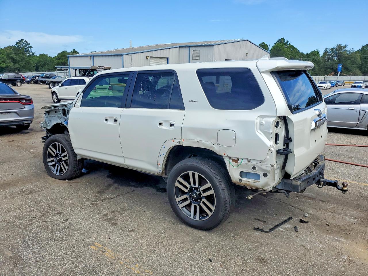 2015 Toyota 4runner Limited Белый vin: JTEBU5JR2F5264402