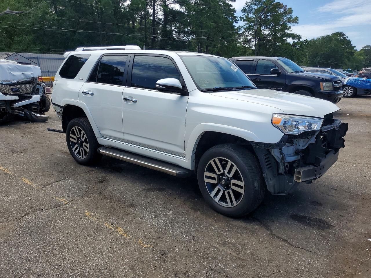 2015 Toyota 4runner Limited Белый vin: JTEBU5JR2F5264402