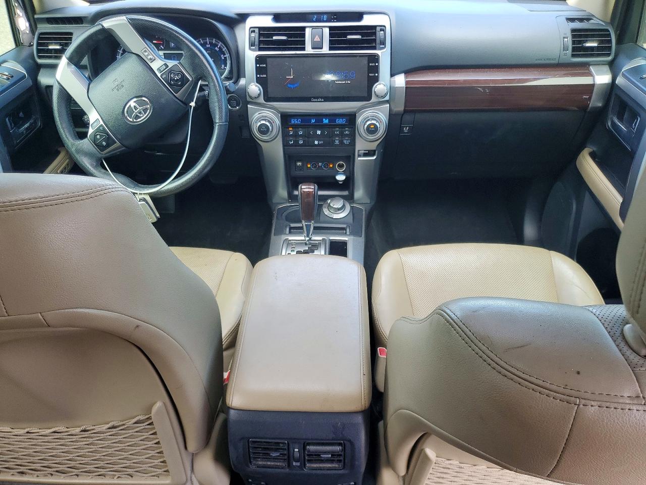 2015 Toyota 4runner Limited Белый vin: JTEBU5JR2F5264402