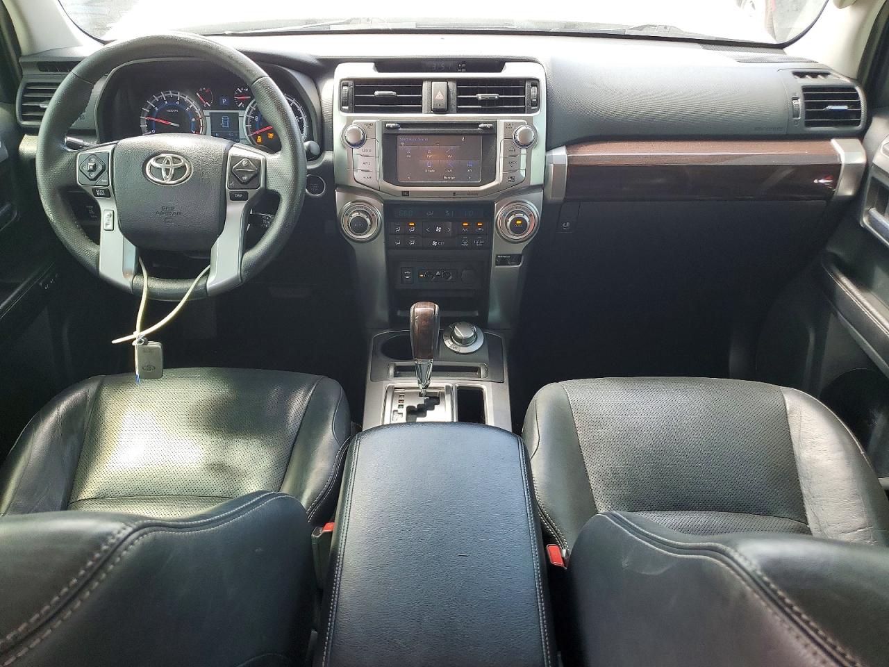 2015 Toyota 4runner Limited White vin: JTEBU5JR2F5271446