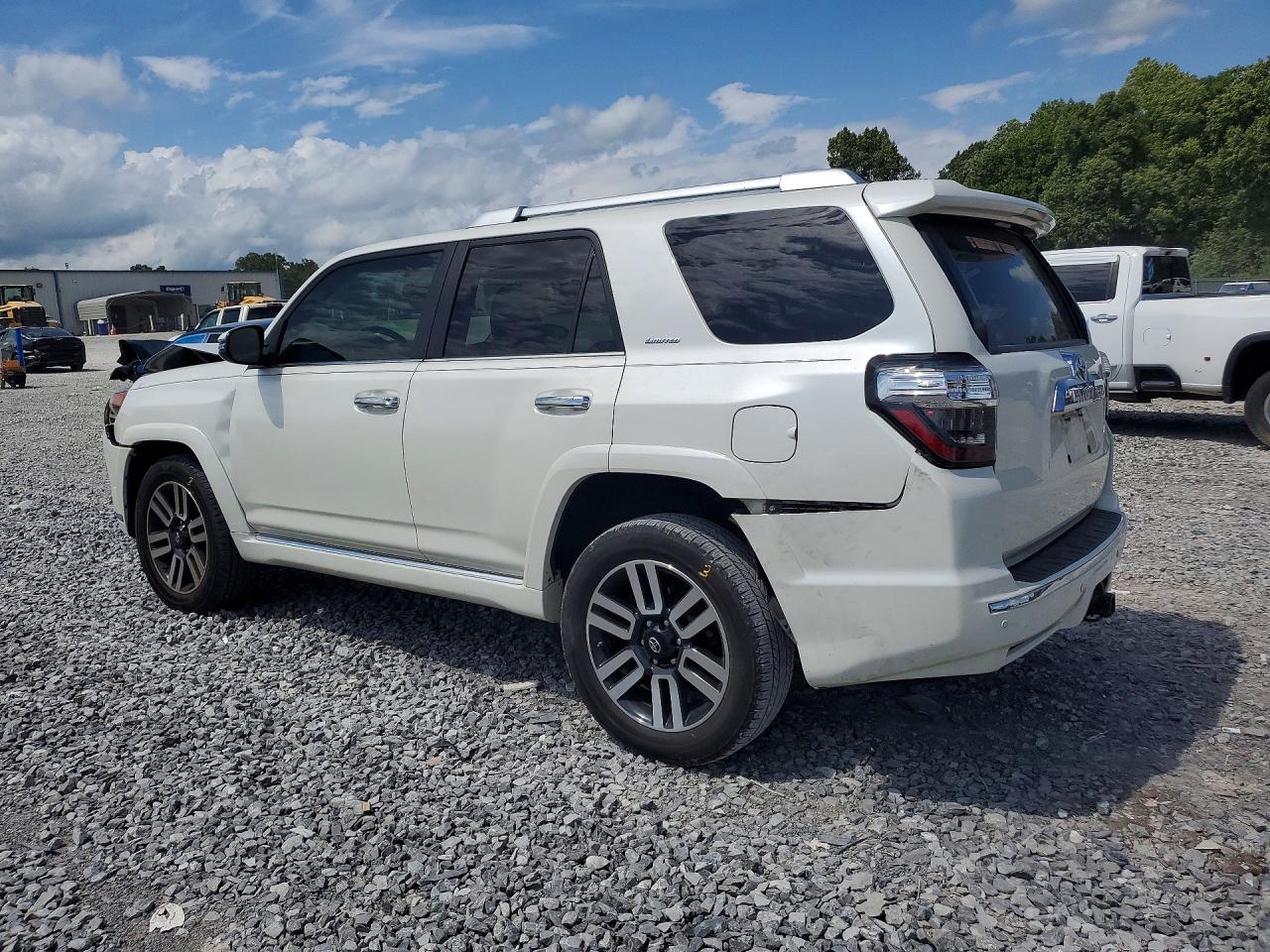 2015 Toyota 4runner Limited White vin: JTEBU5JR2F5271446