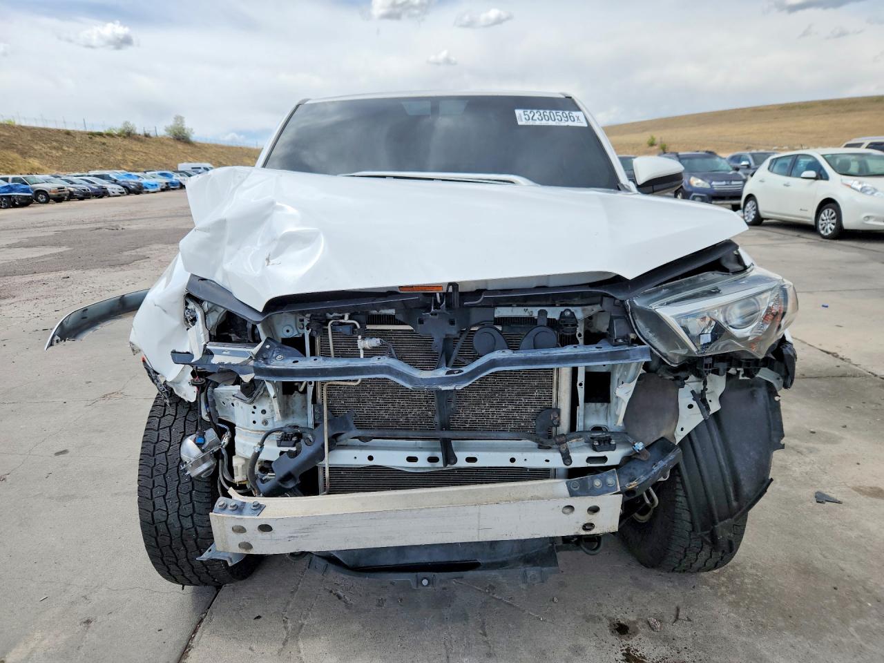 2016 Toyota 4runner Trail White vin: JTEBU5JR2G5345126