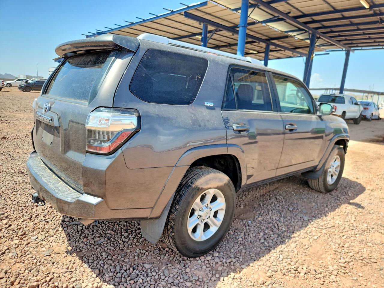 2018 Toyota 4runner Gray vin: JTEBU5JR2J5524113