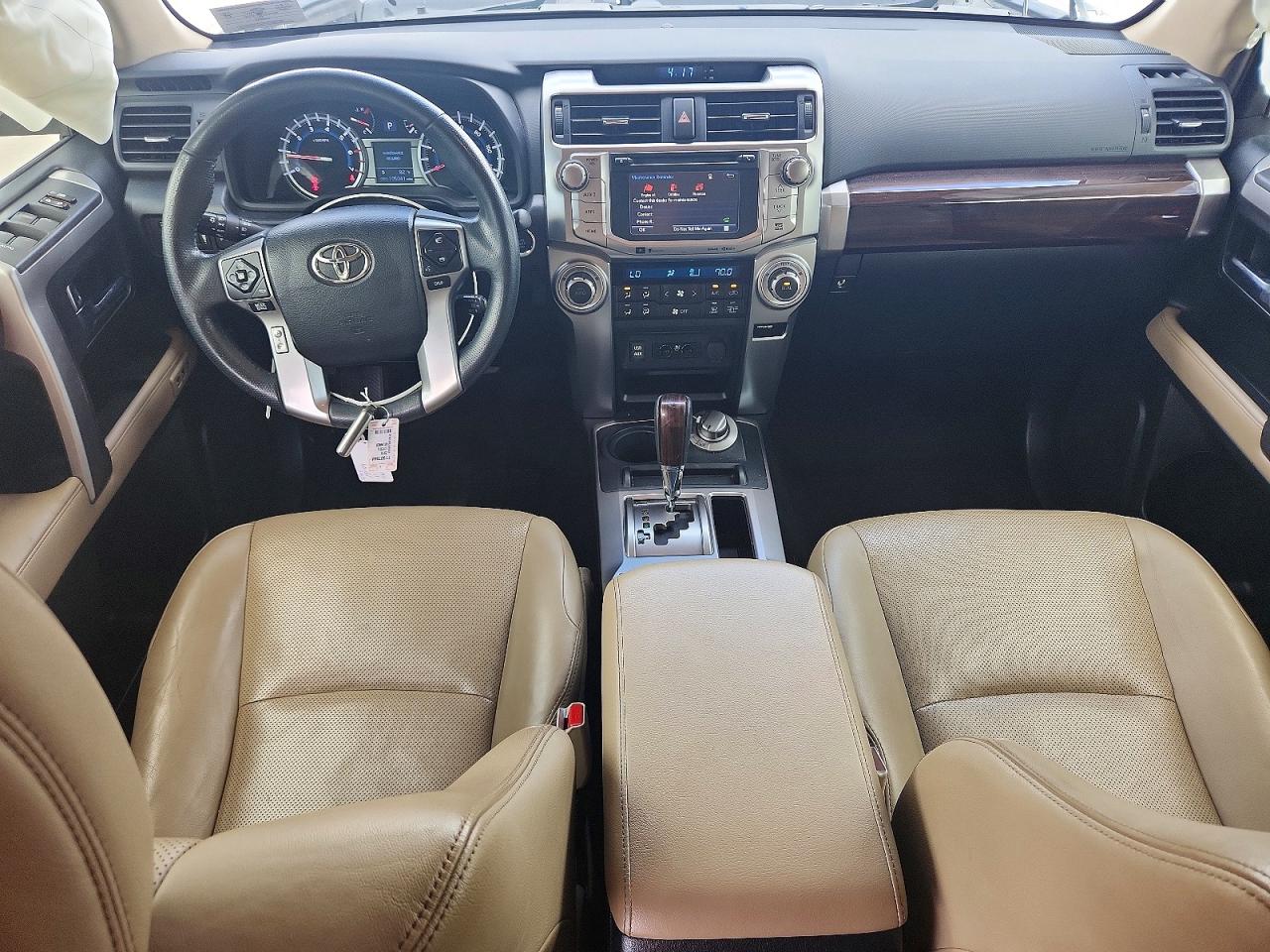2018 Toyota 4runner Limited White vin: JTEBU5JR2J5600686