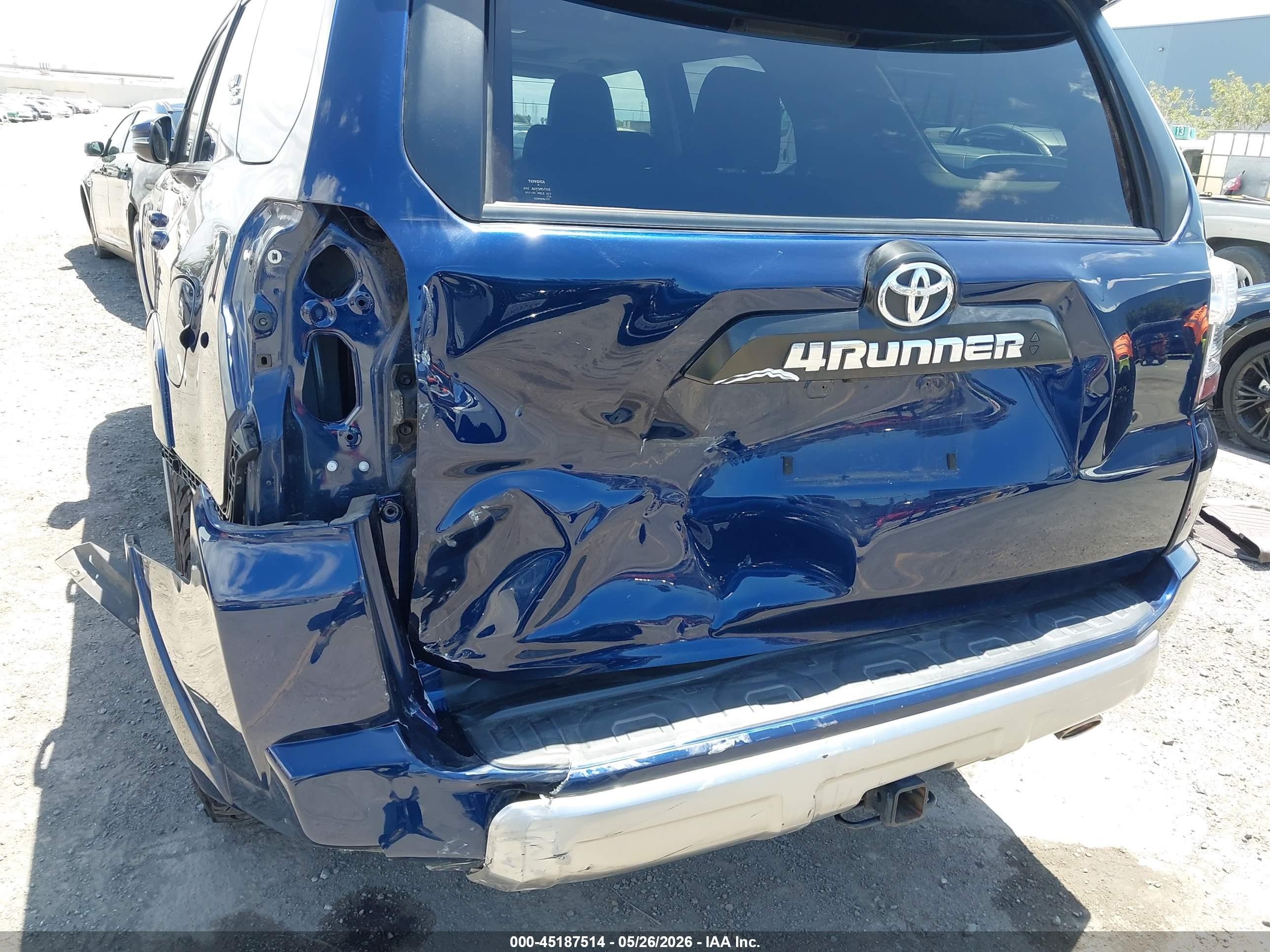 2020 Toyota 4runner Trd Off Road Premium Blue vin: JTEBU5JR2L5831560