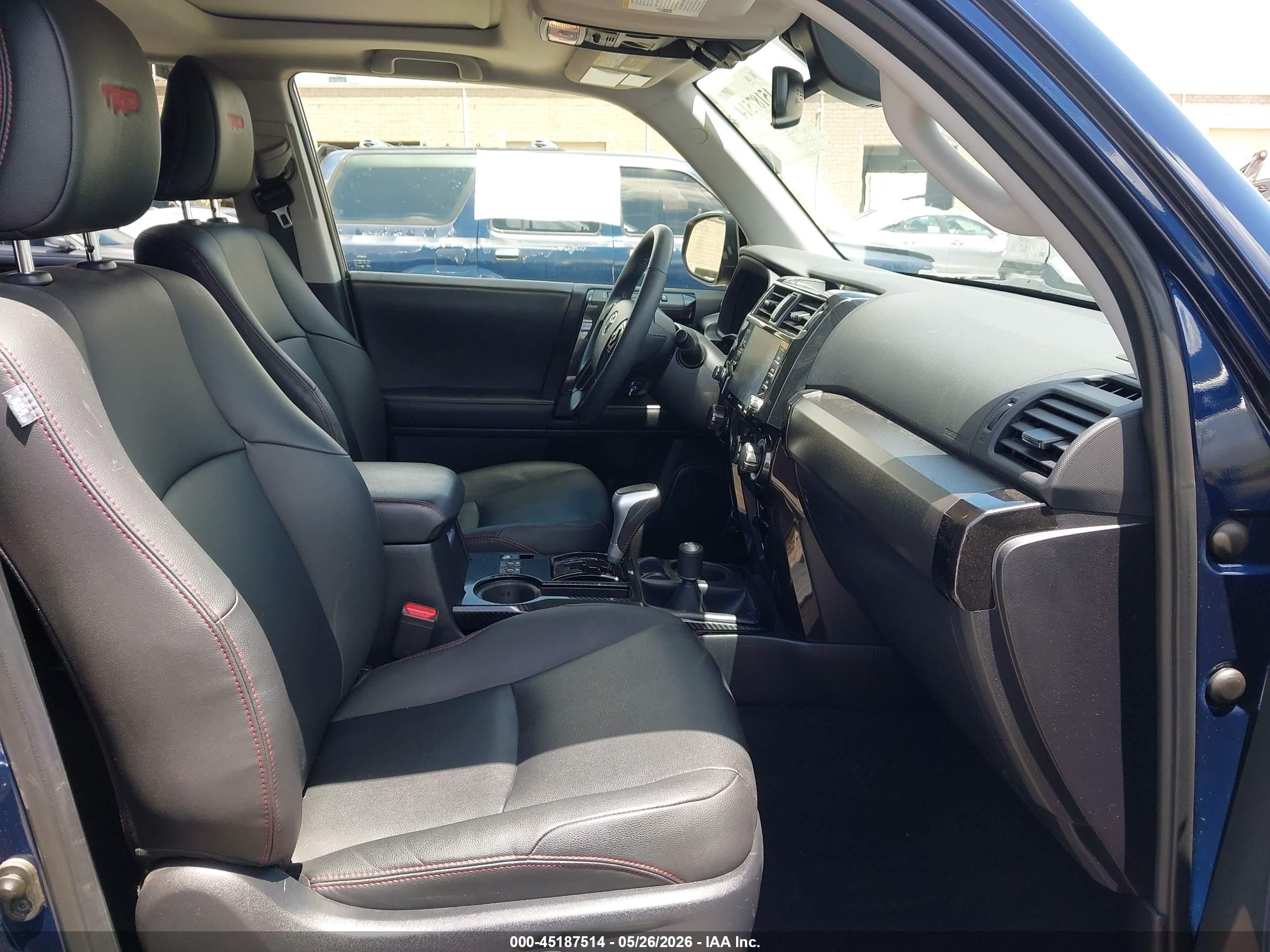 2020 Toyota 4runner Trd Off Road Premium Blue vin: JTEBU5JR2L5831560