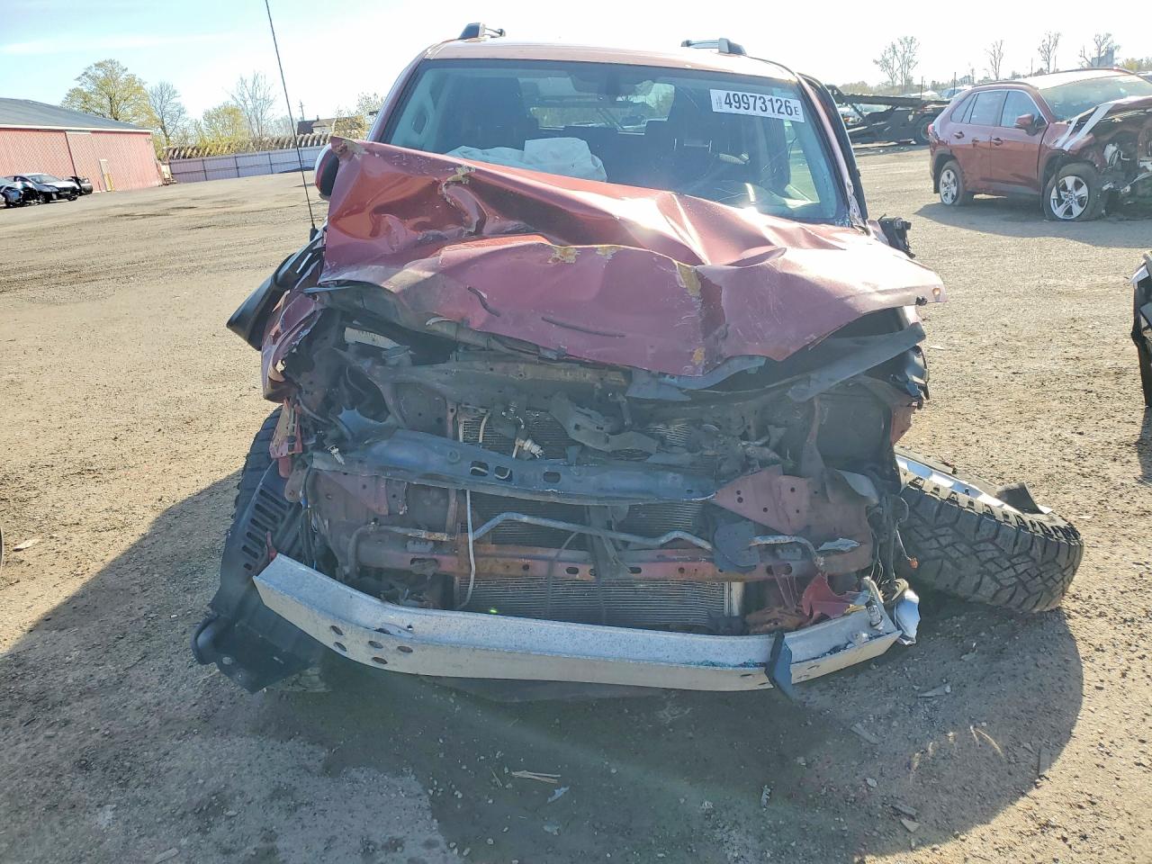2010 Toyota 4runner Sr5 Red vin: JTEBU5JR3A5025434