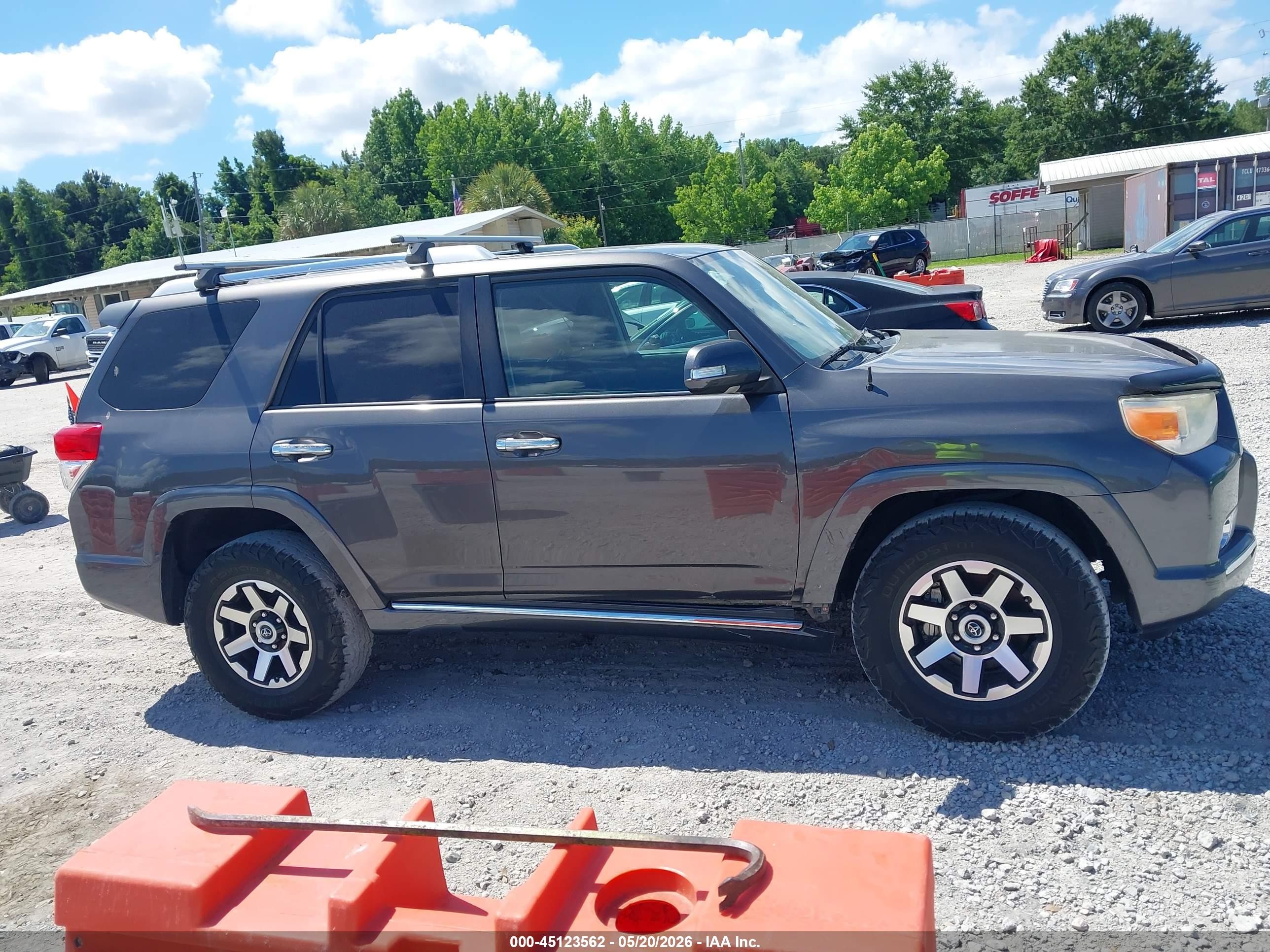 2011 Toyota 4runner Sr5 V6 Gray vin: JTEBU5JR3B5039383