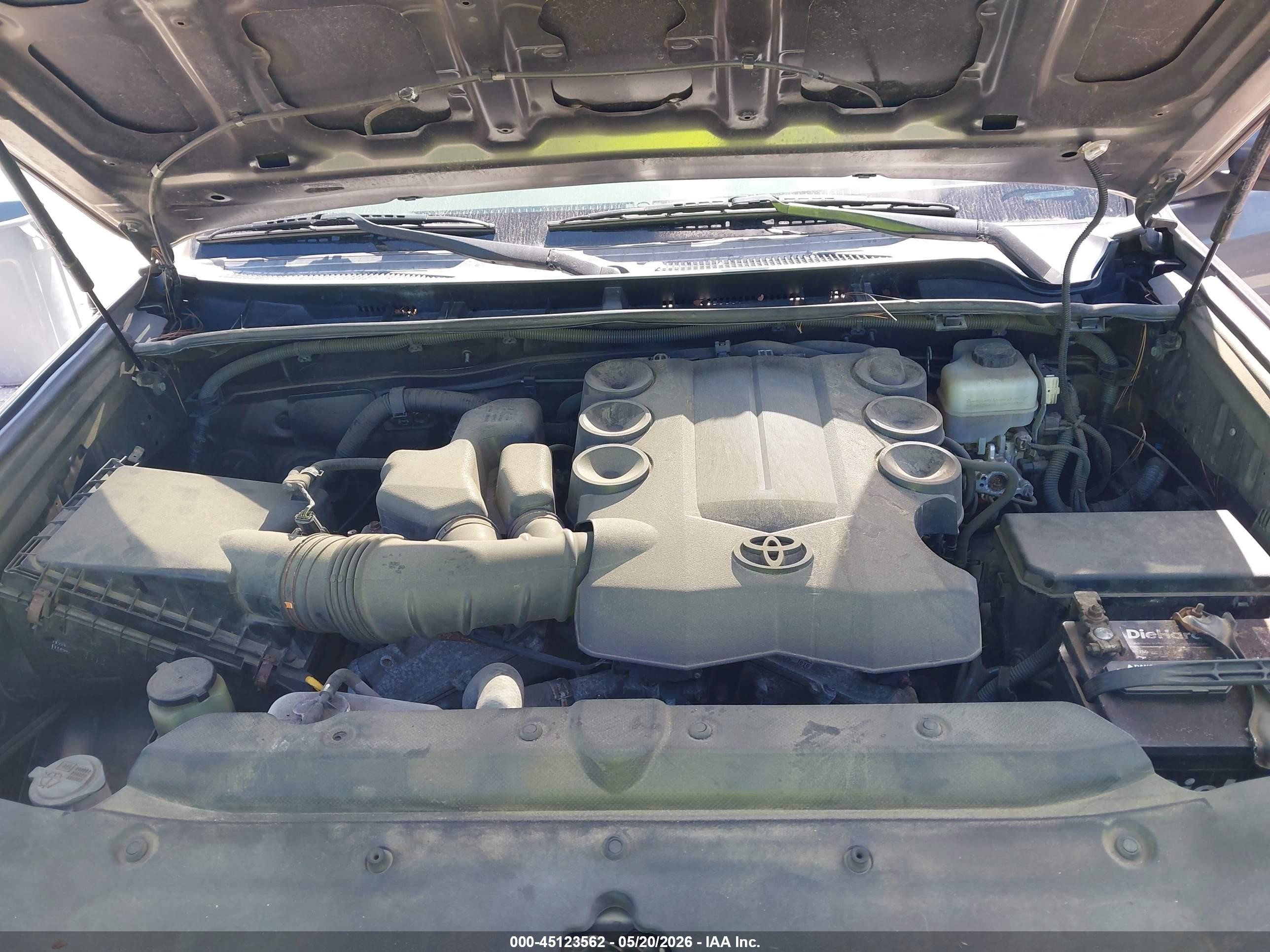 2011 Toyota 4runner Sr5 V6 Gray vin: JTEBU5JR3B5039383
