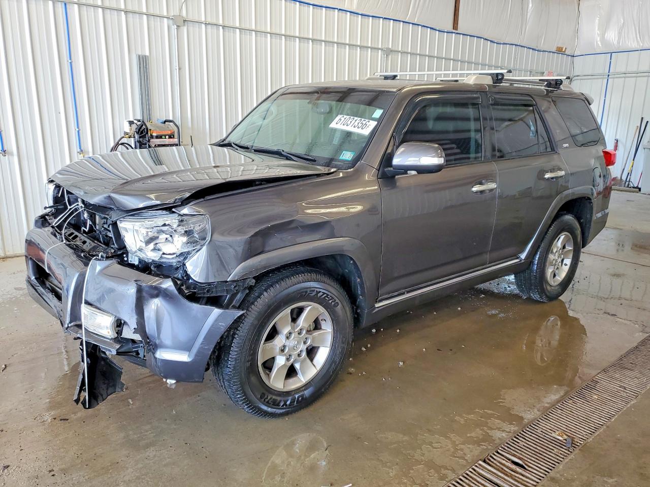 2011 Toyota 4runner Sr5 Серый vin: JTEBU5JR3B5044891