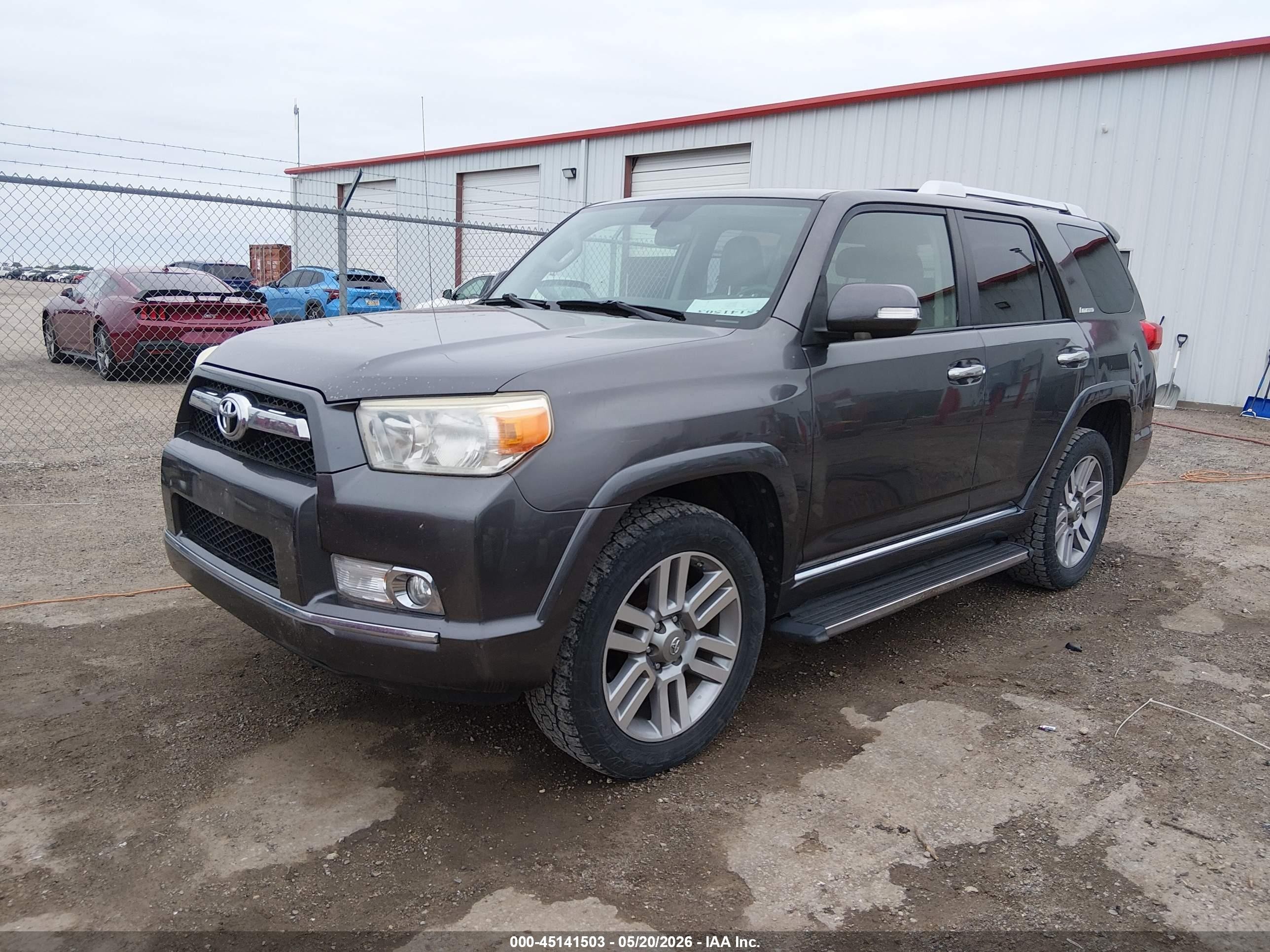 2011 Toyota 4runner Limited V6 Gray vin: JTEBU5JR3B5053655