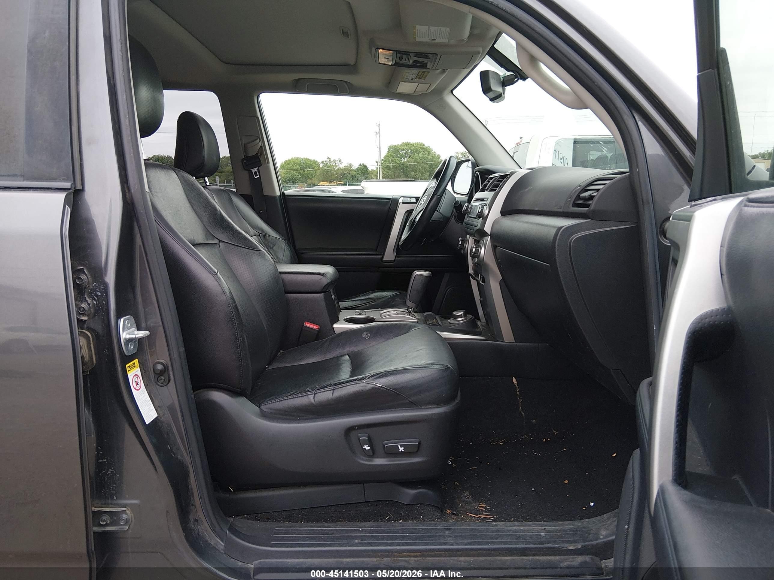 2011 Toyota 4runner Limited V6 Gray vin: JTEBU5JR3B5053655