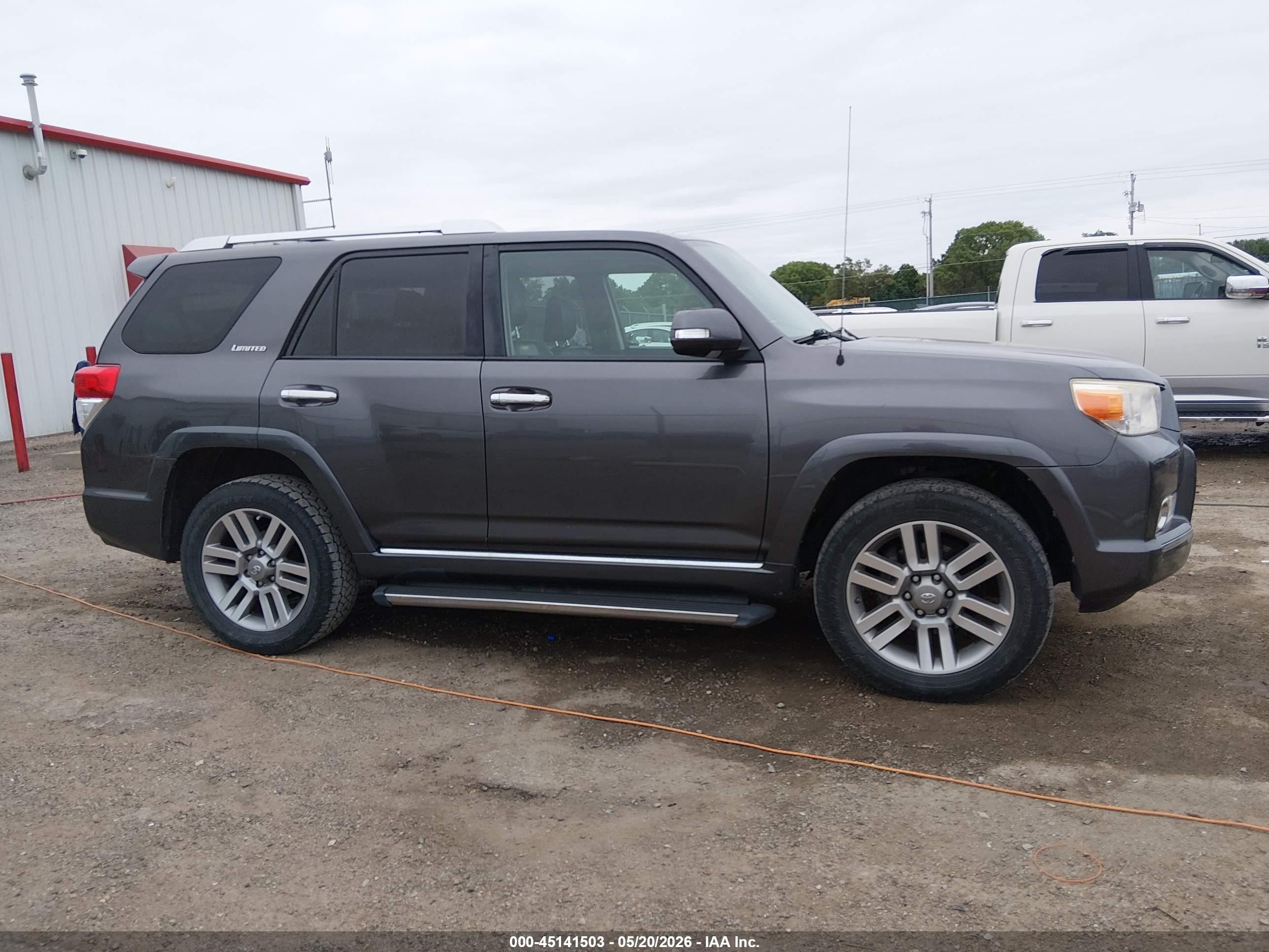 2011 Toyota 4runner Limited V6 Gray vin: JTEBU5JR3B5053655
