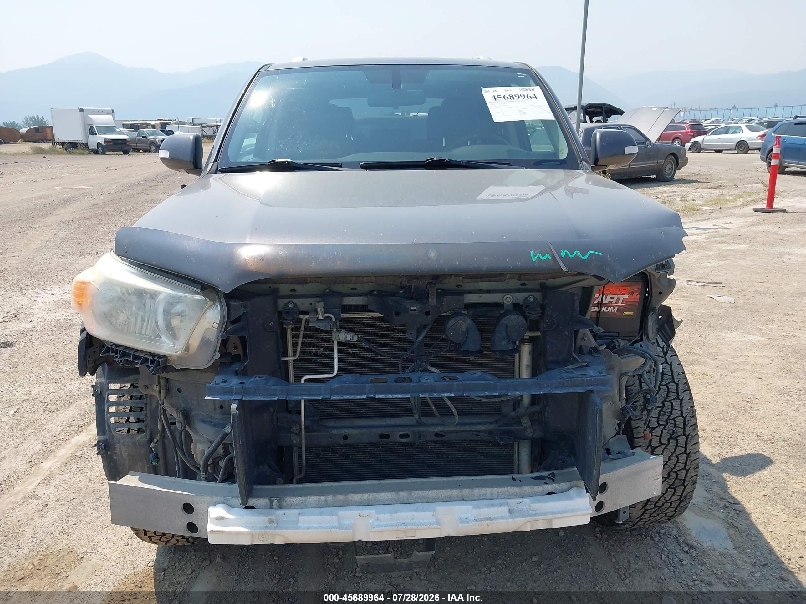 2011 Toyota 4runner Sr5 V6 Gray vin: JTEBU5JR3B5057642