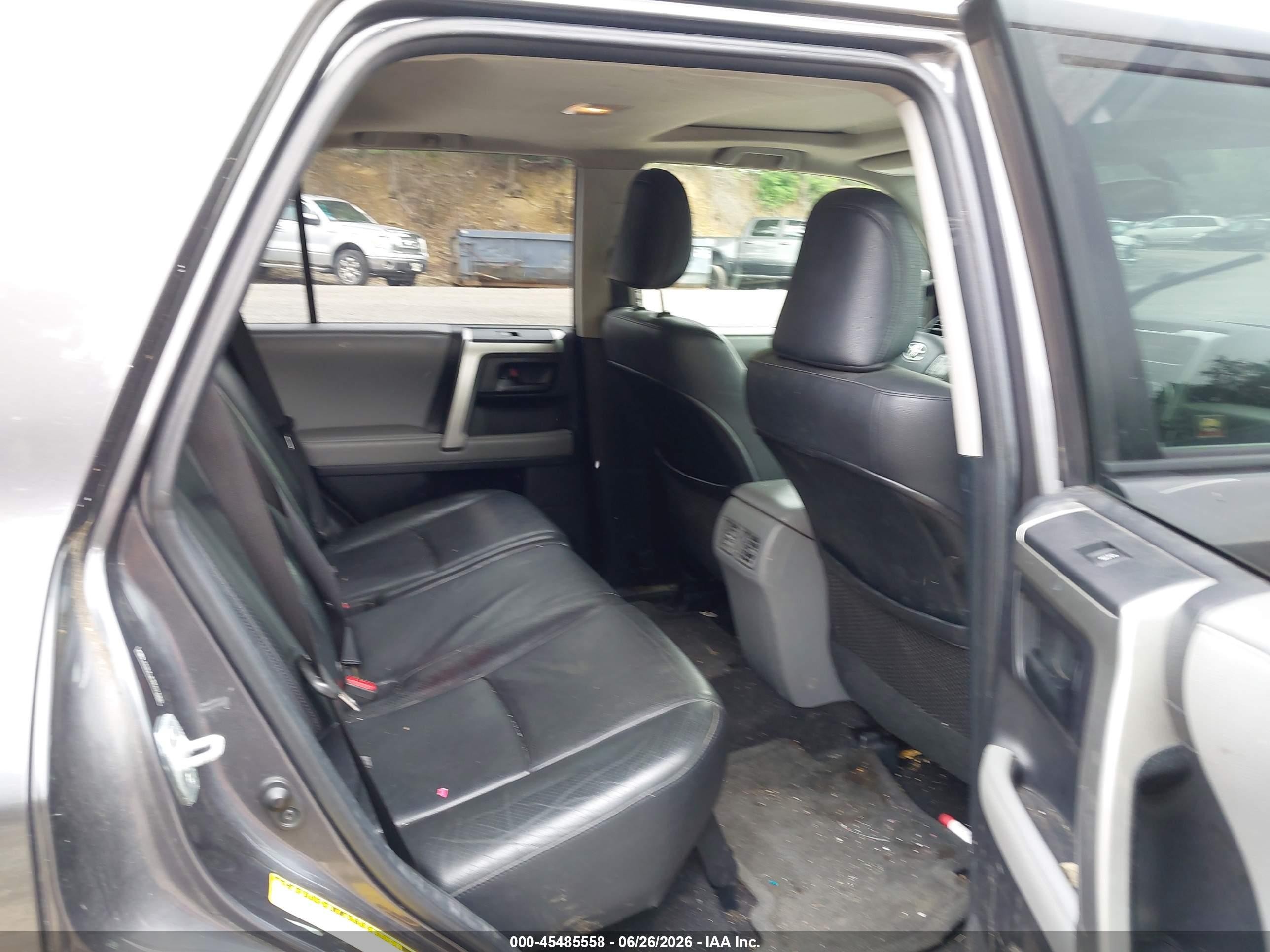 2011 Toyota 4runner Sr5 V6 Gray vin: JTEBU5JR3B5077003