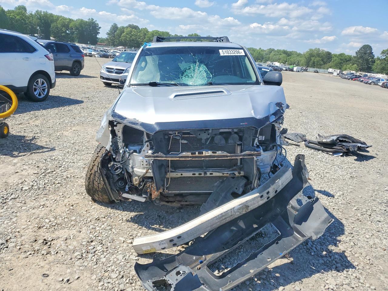 2012 Toyota 4runner Trail Silver vin: JTEBU5JR3C5083594