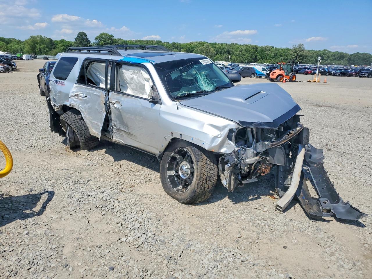 2012 Toyota 4runner Trail Silver vin: JTEBU5JR3C5083594