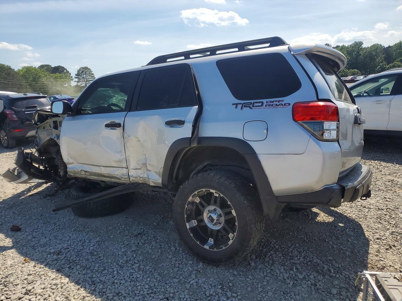 2012 Toyota 4runner Trail Silver vin: JTEBU5JR3C5083594