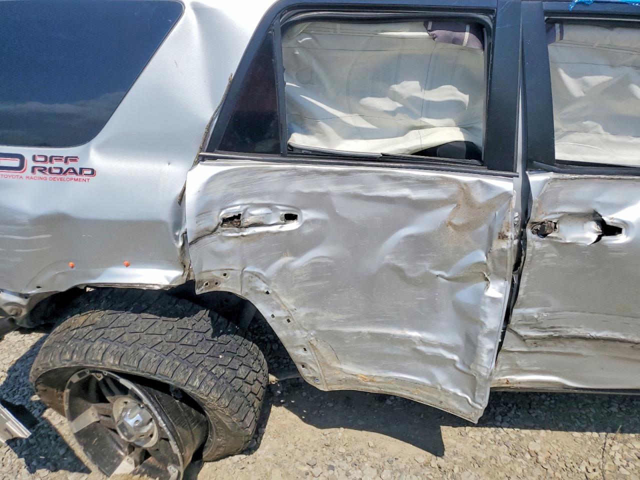 2012 Toyota 4runner Trail Silver vin: JTEBU5JR3C5083594