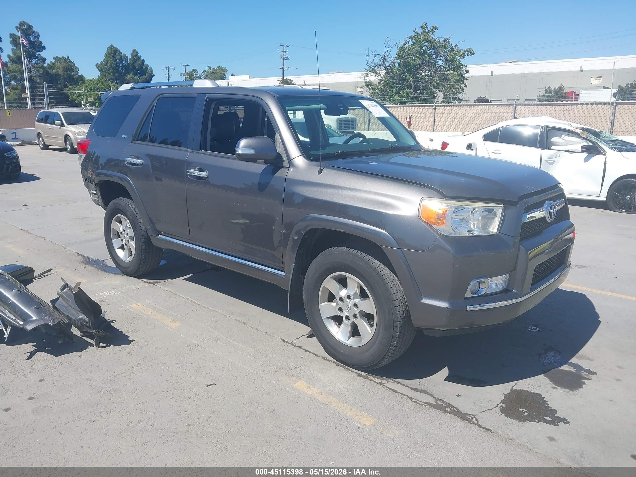 2012 Toyota 4runner Sr5 Gray vin: JTEBU5JR3C5087788
